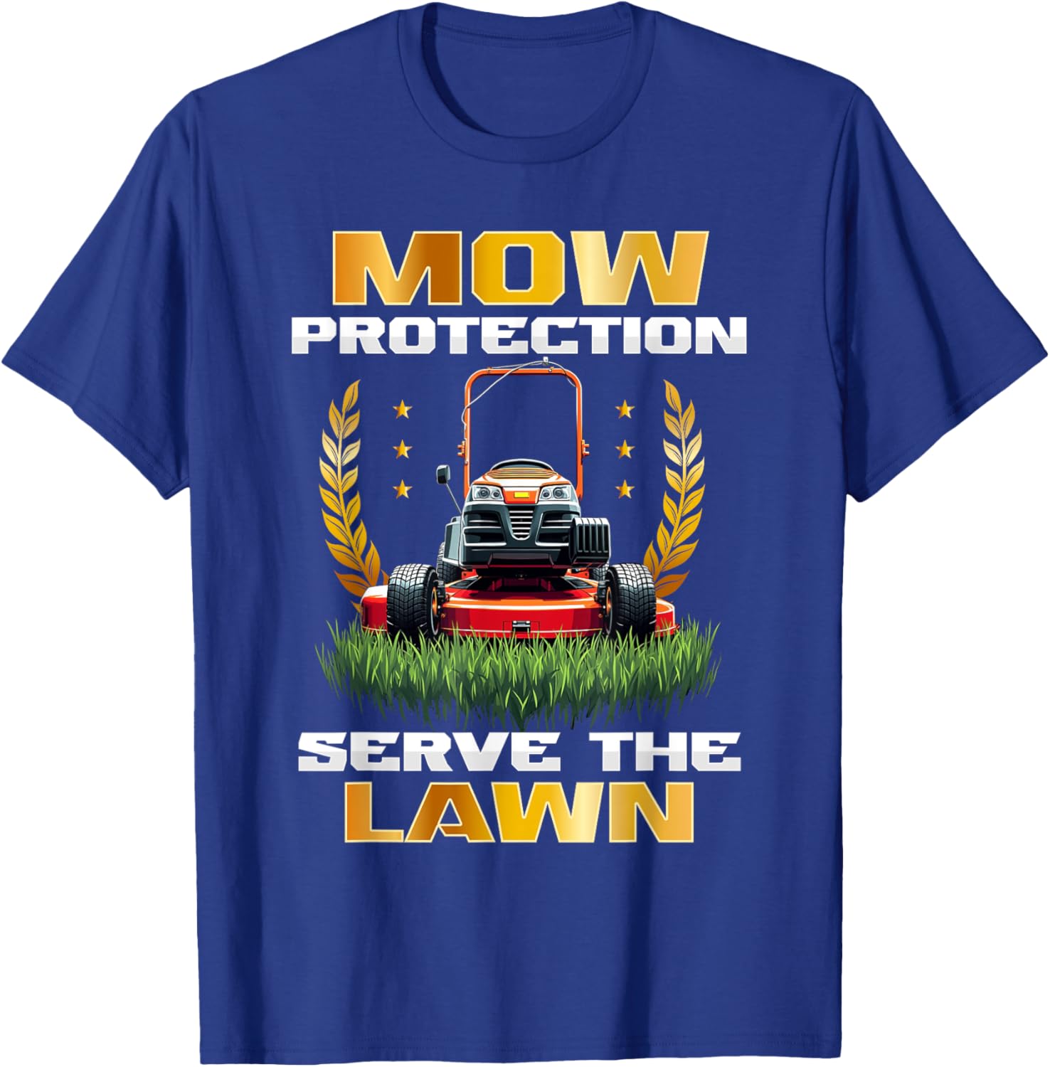 Lawn Mowing Mower Protection T-Shirt for Lawn Care Enthusiasts - 15