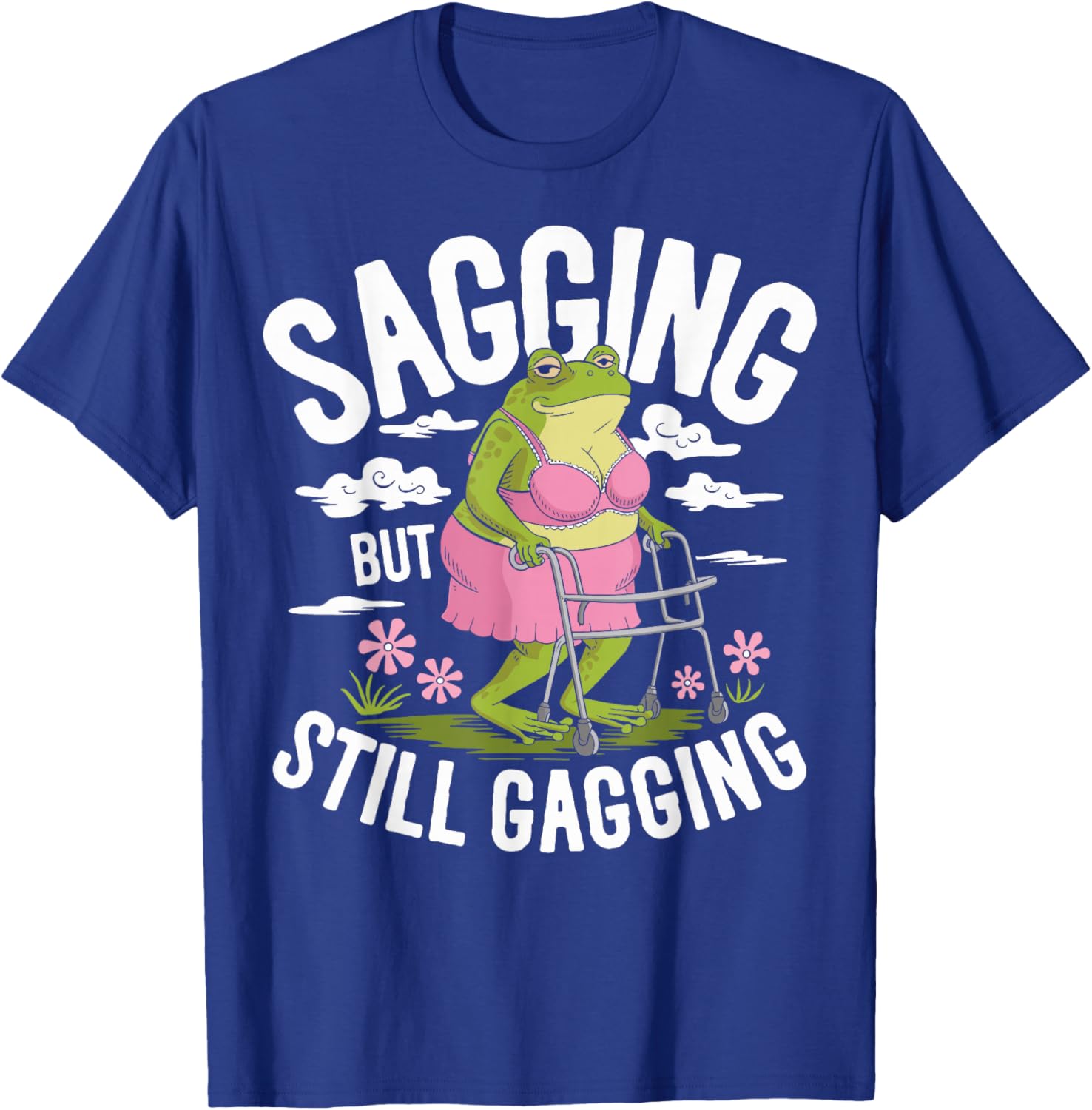 Funny Sagging Frog Meme T-Shirt for Sarcastic Humor Lovers - 5