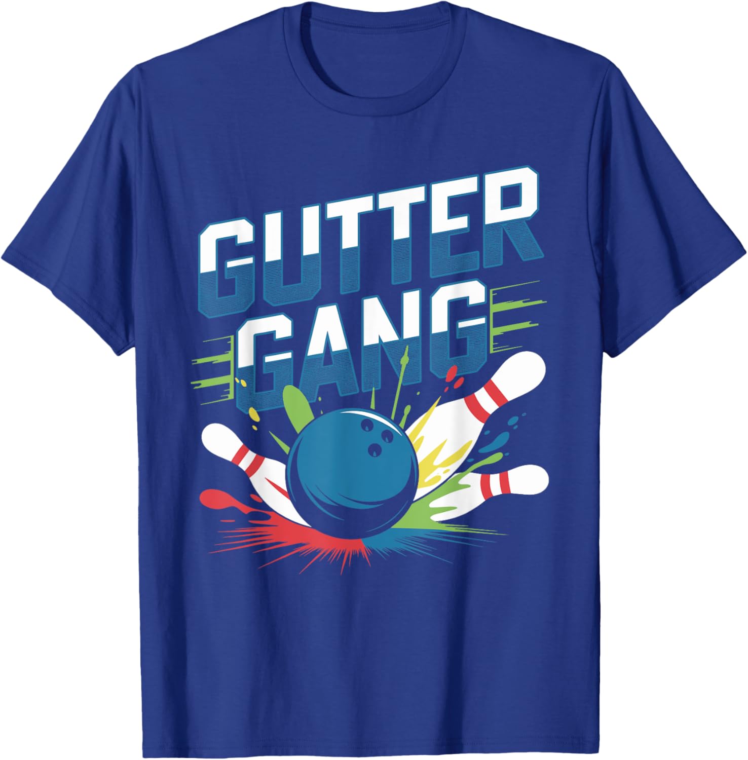 Funny Gutter Gang Bowling Shirt for League Players and Fans - 6