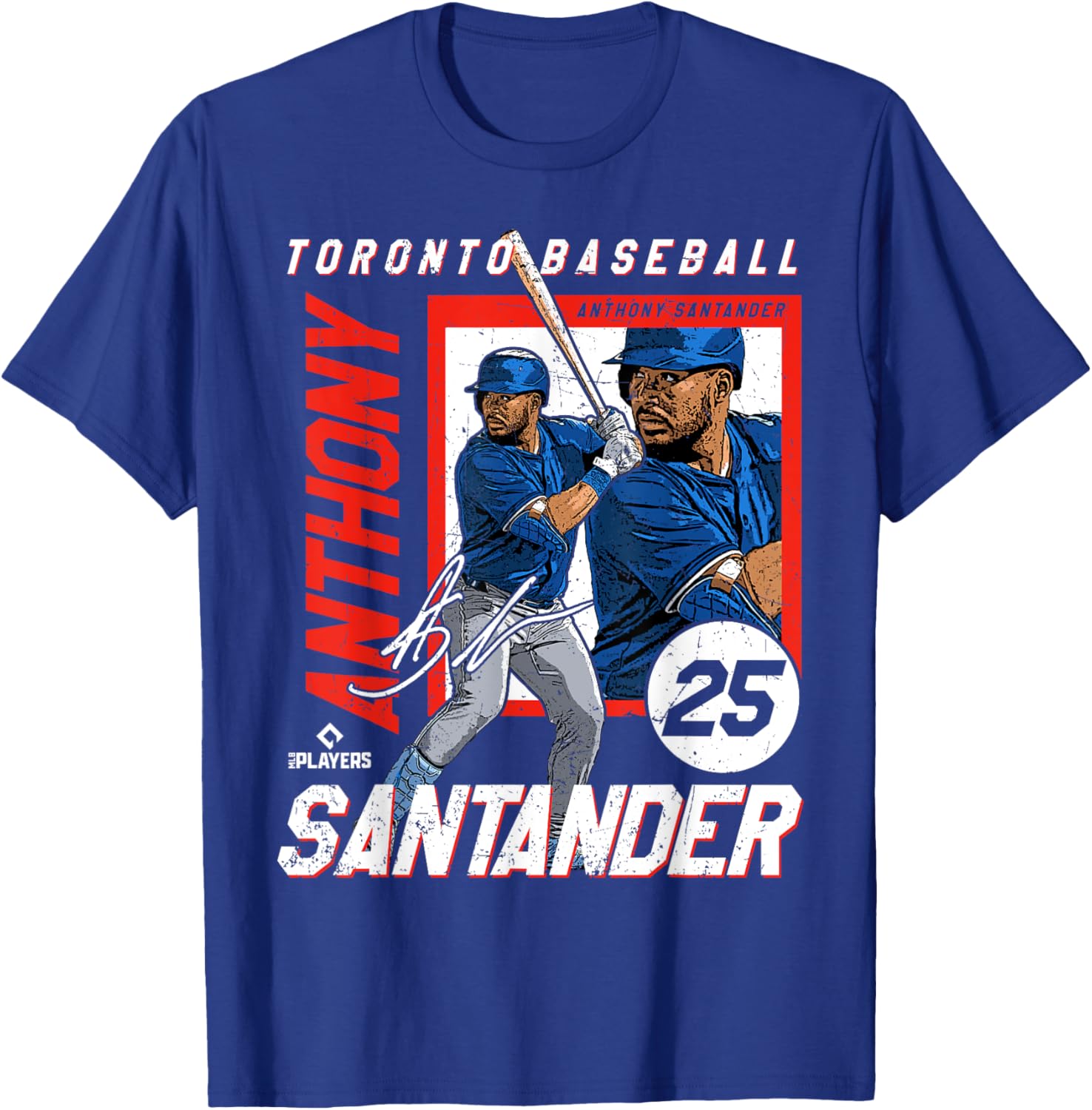 Anthony Santander Baltimore Orioles T-Shirt MLB Baseball Apparel - 1