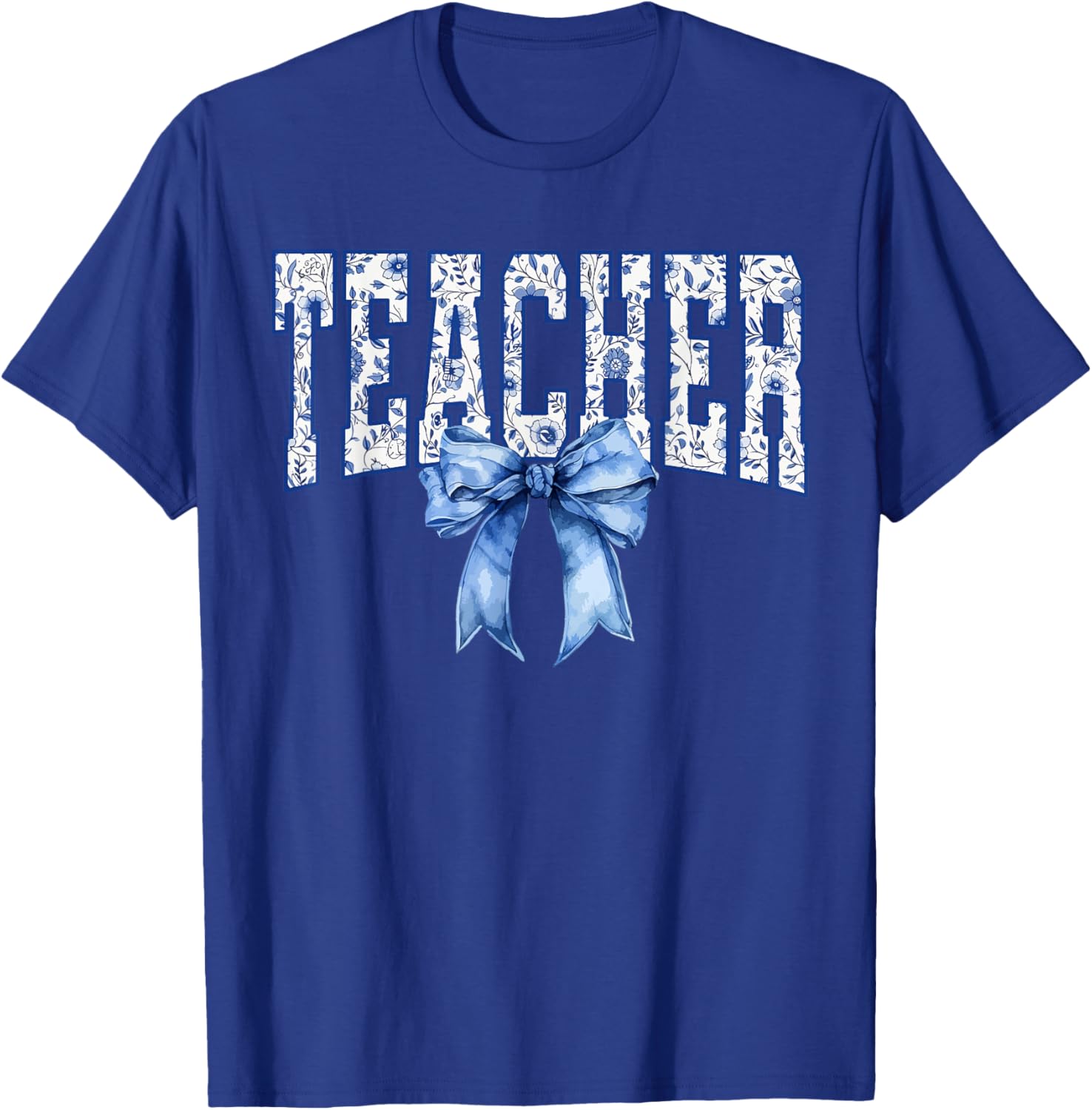Coquette Bow Teacher Appreciation T-Shirt for Teacher Day Celebrations - 3
