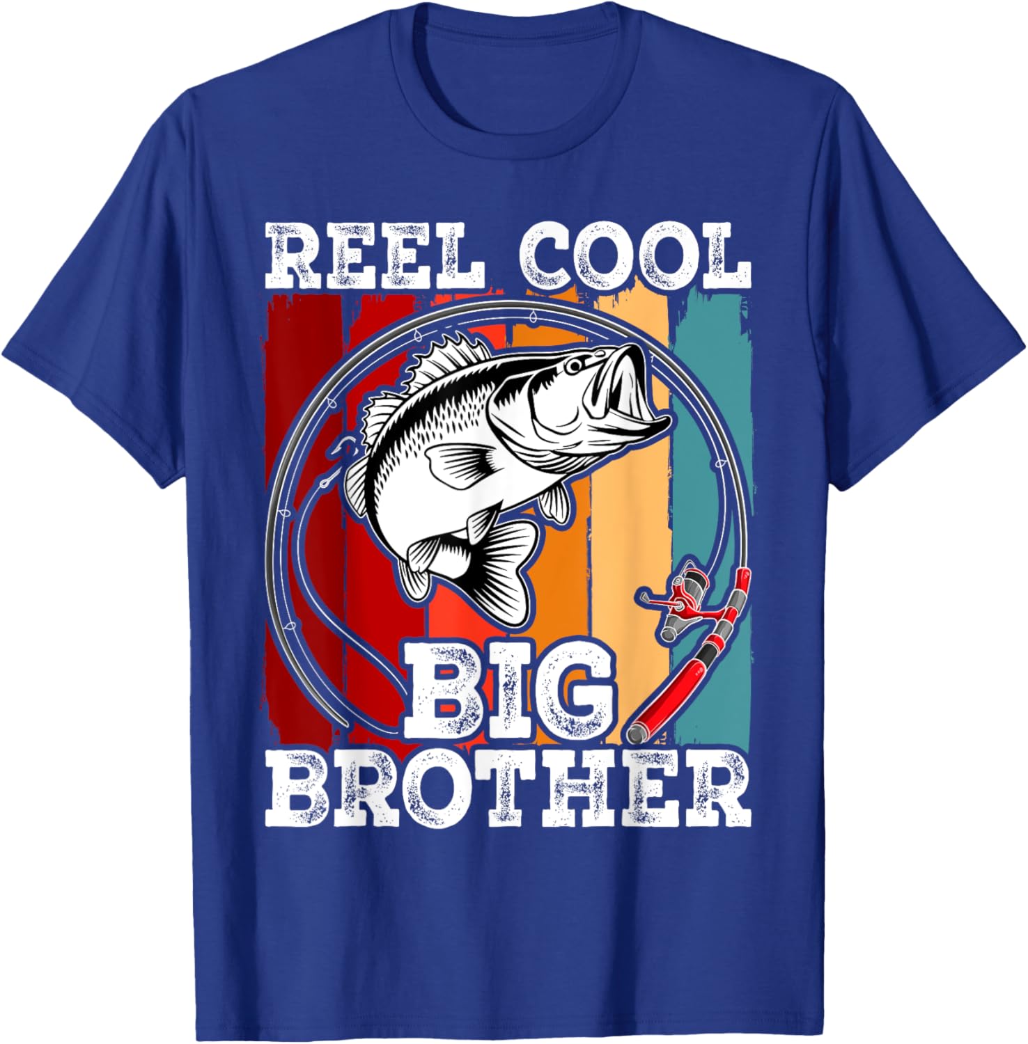 Cool Fishing T-Shirt for Big Brothers - Perfect Gift for Boys - 6