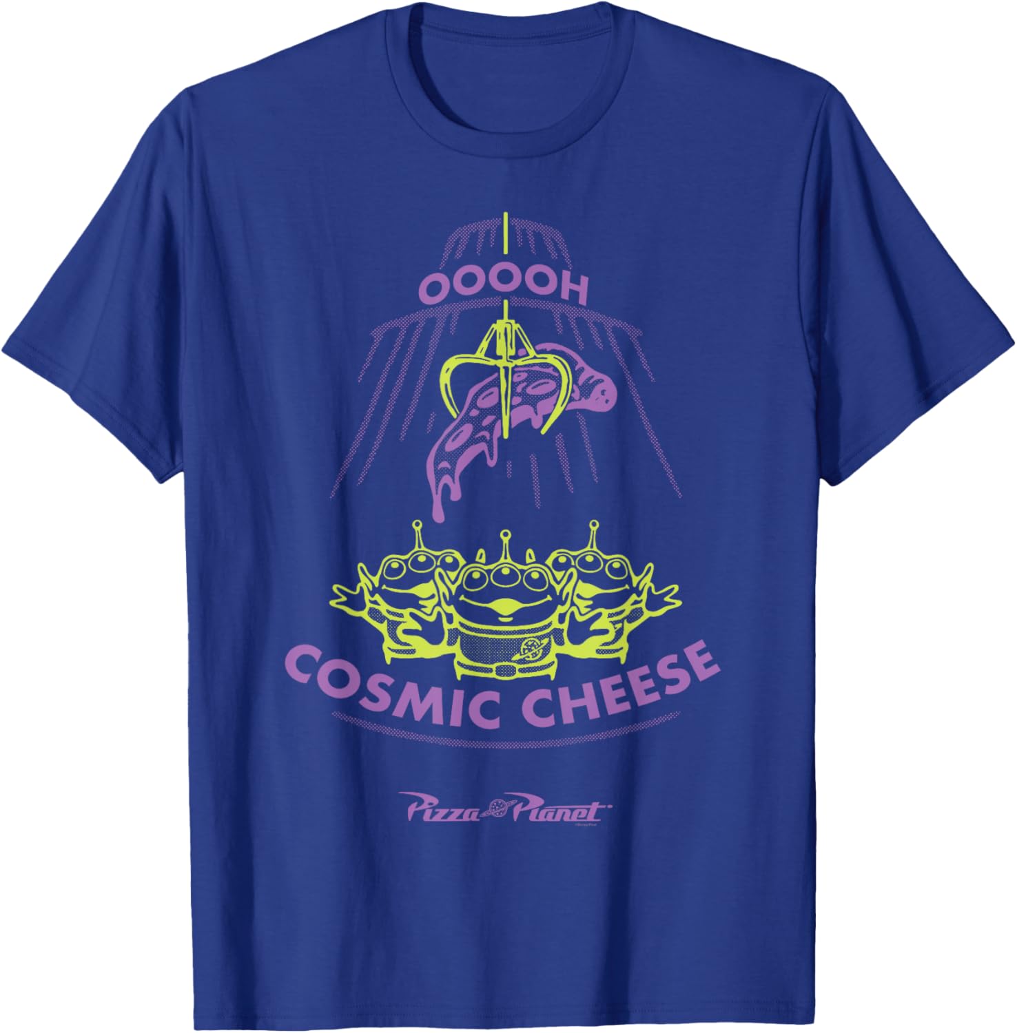 Toy Story Aliens Cosmic Cheese Pizza Planet T-Shirt for Kids and Adults - 5