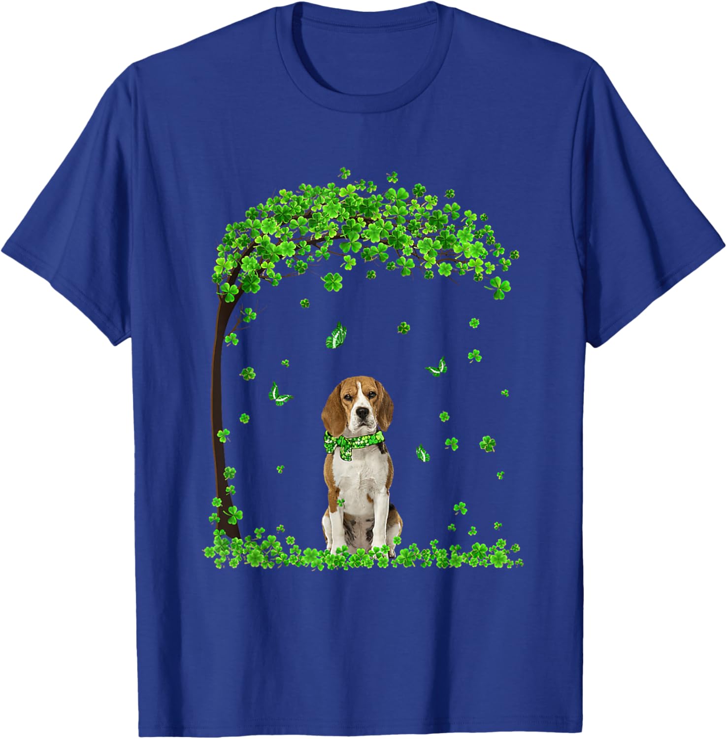 Beagle St Patricks Day Shamrock T-Shirt for Irish Dog Lovers - 7