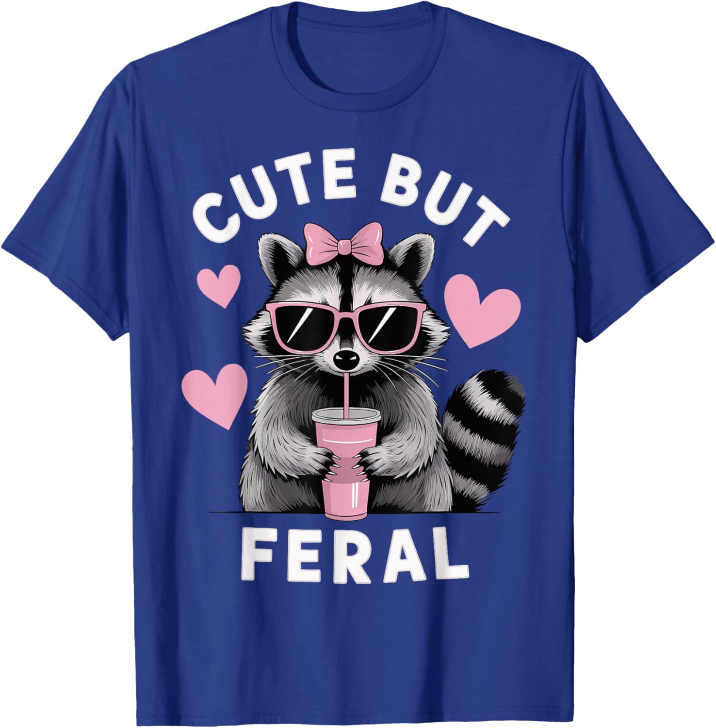 Cute But Feral T-Shirt for Animal Lovers - Stylish and Playful Apparel - 18