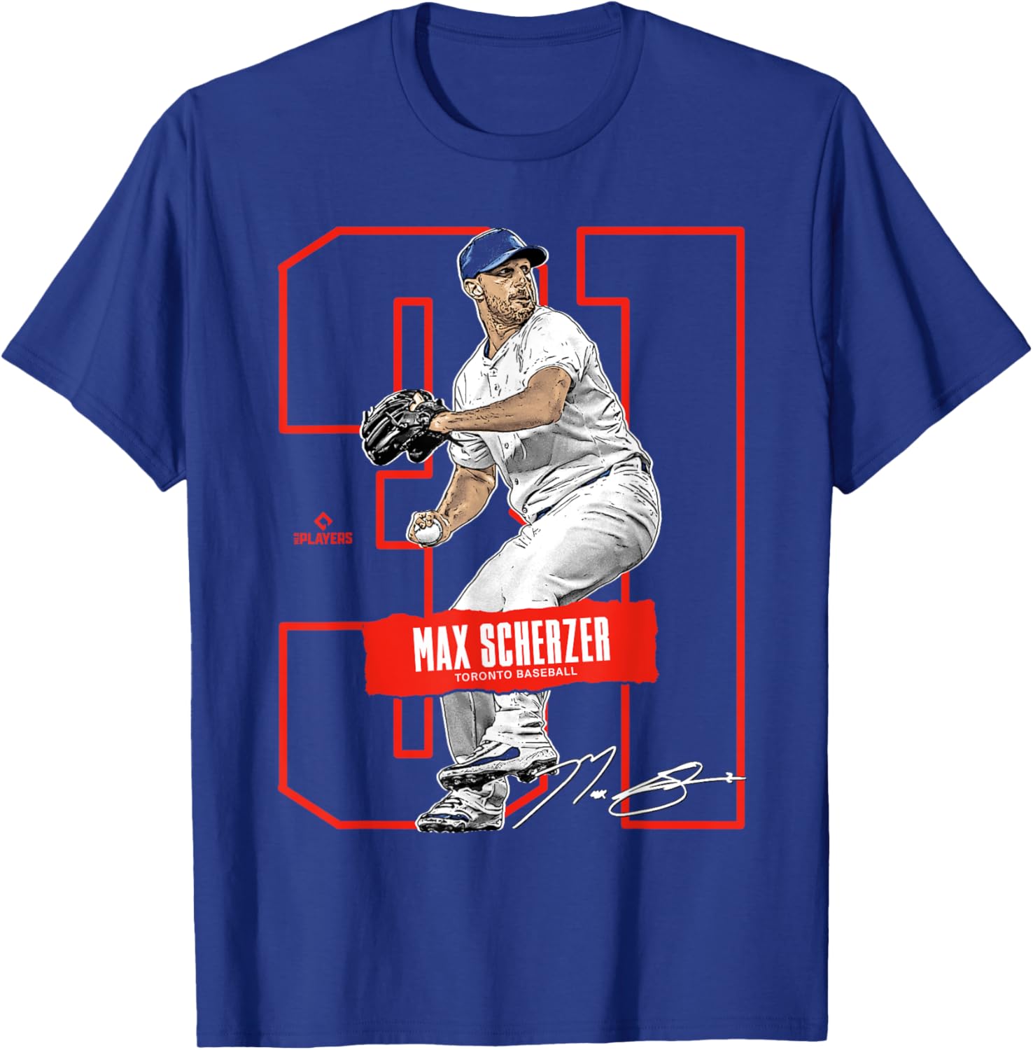 Max Scherzer Toronto Baseball Player MLBMAX301N T-Shirt for Fans - 1