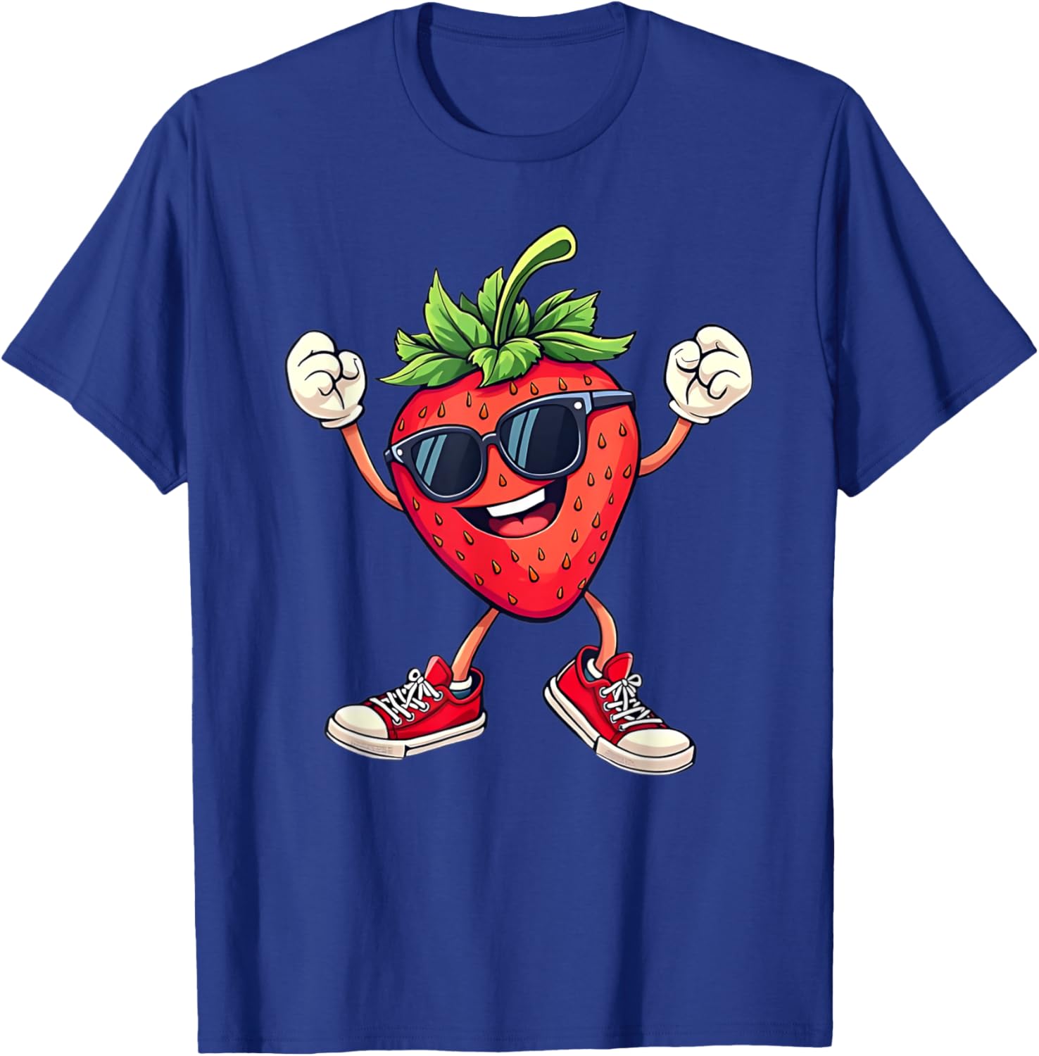 Fun Partying Strawberry Costume T-Shirt for Kids Boys and Girls - 24