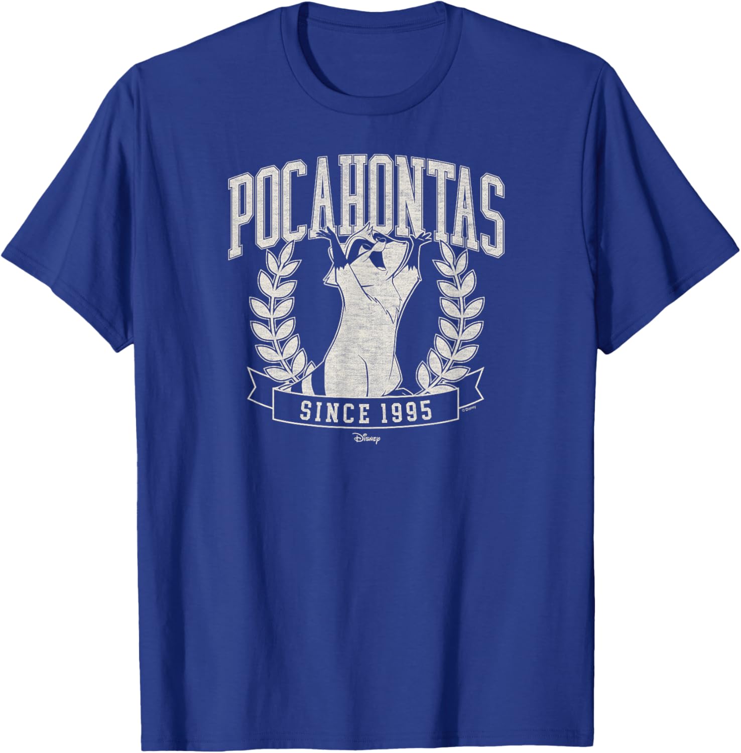 Disney Princess Pocahontas Collegiate T-Shirt for Stylish Fans - 1