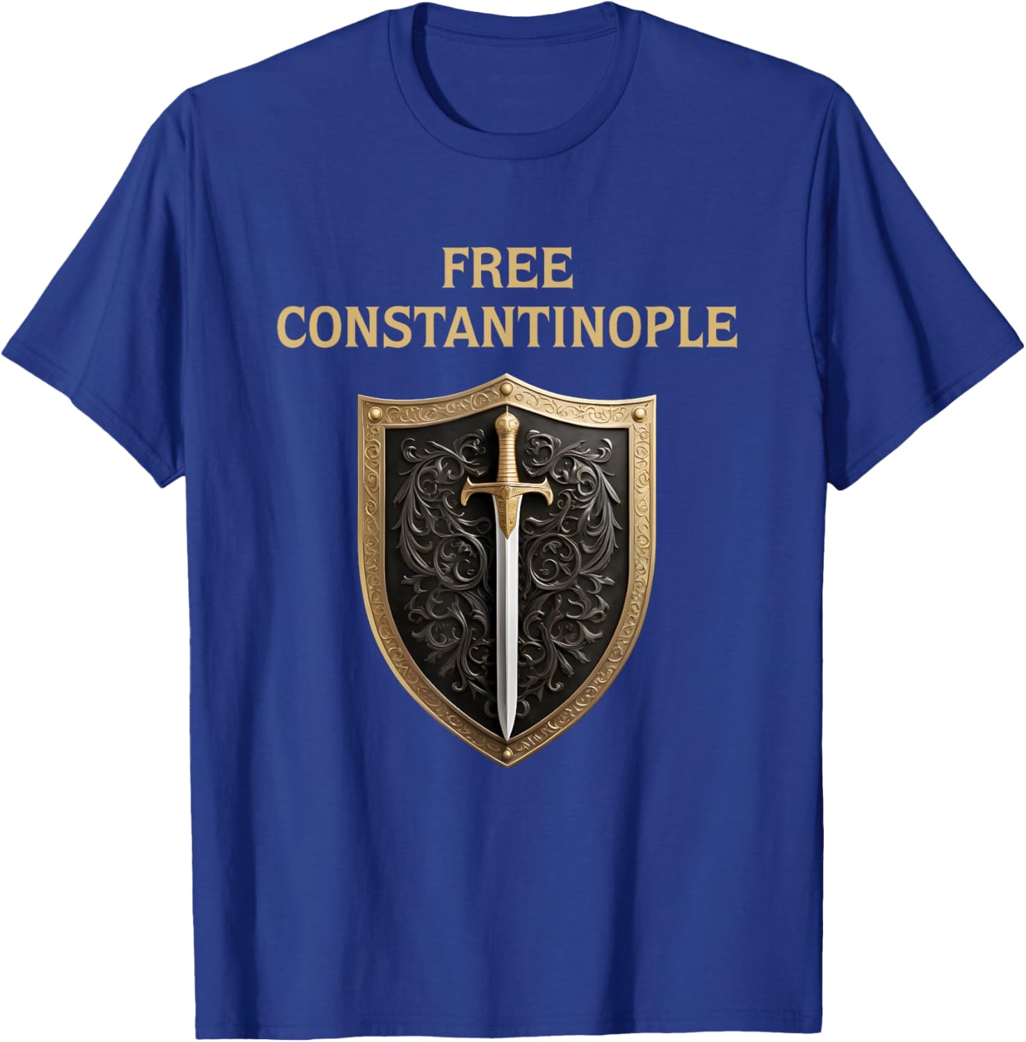 Free Constantinople T-Shirt Celebrating Eastern Roman History and Culture - 16