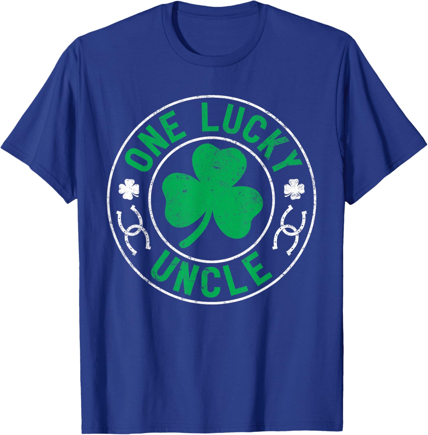 One Lucky Uncle St Patrick's Day Shamrock T-Shirt for Fun Celebrations - 4