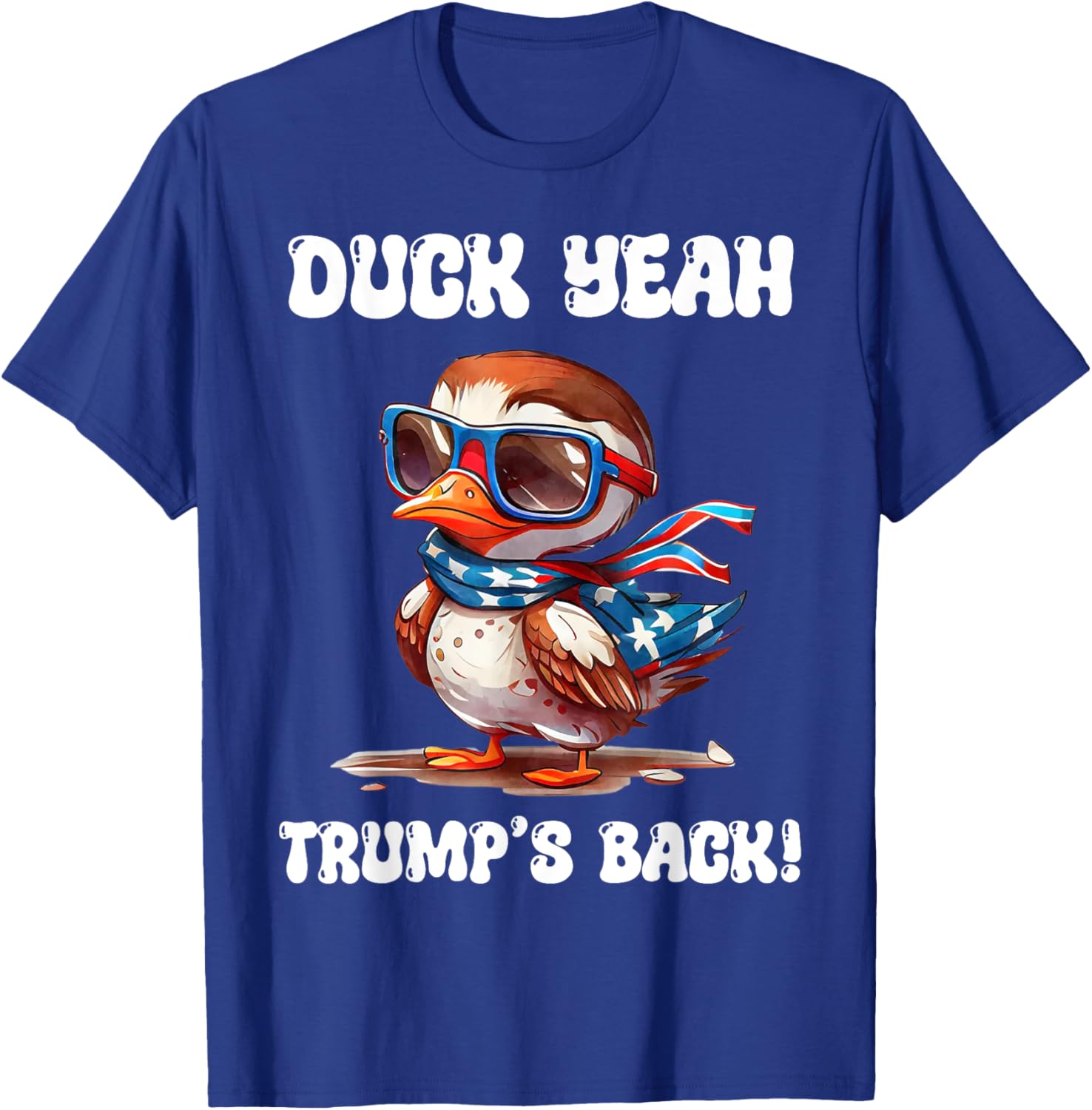 Duck Yeah Trump Is Back T-Shirt for 47th President Fans - 10