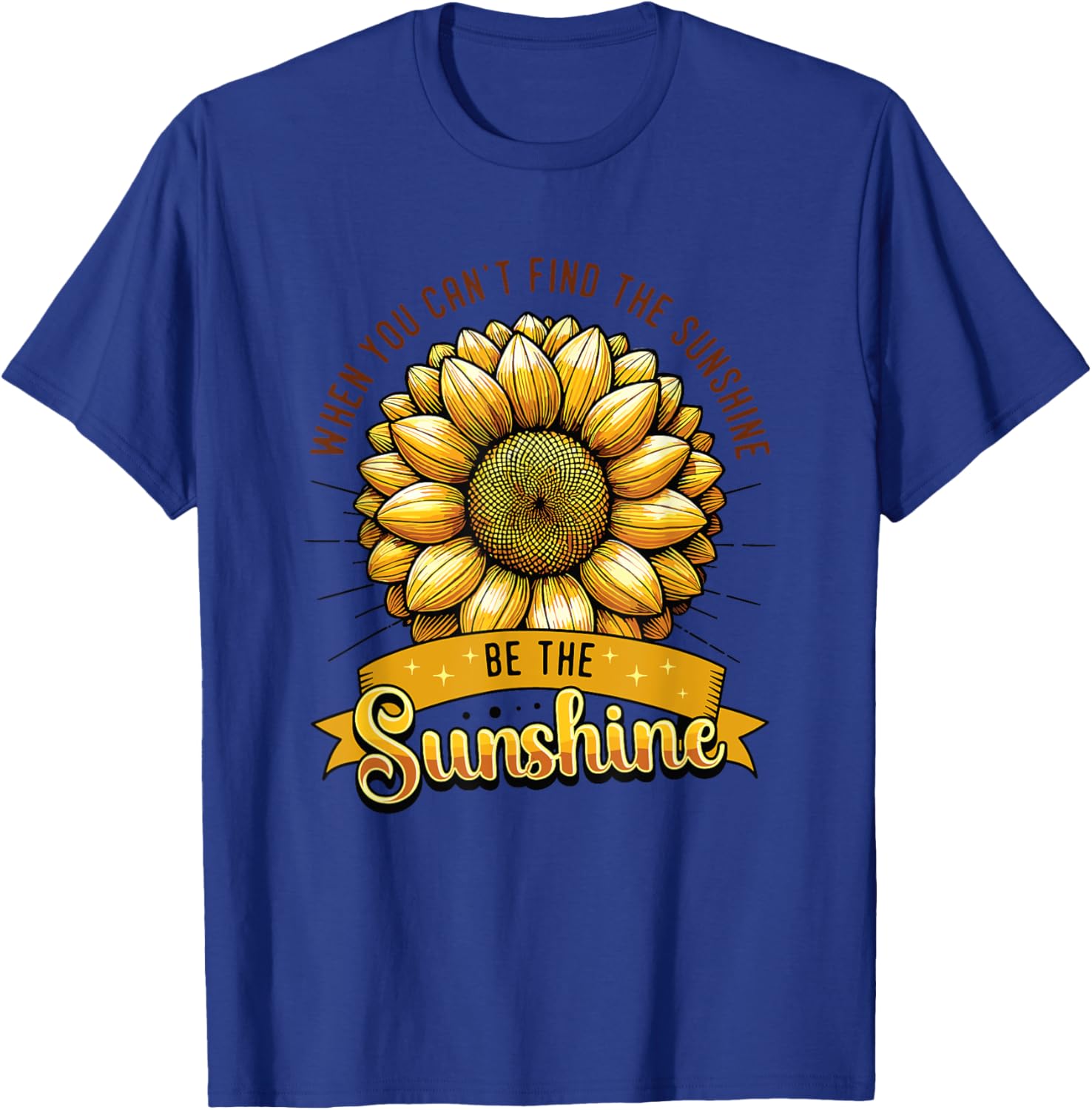 Be the Sunshine Sunflower T-Shirt for Positive Vibes and Comfort - 11