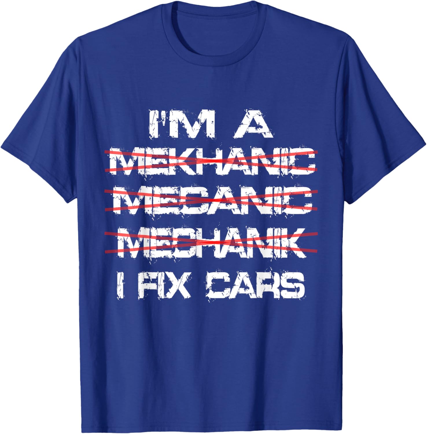 Funny I'm a Mekhanic T-Shirt for Car Lovers and Mechanics - 6