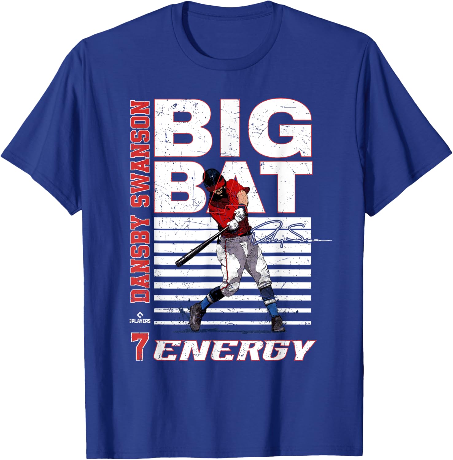 Big Bat Energy Dansby Swanson Chicago Baseball T-Shirt for Fans - 2
