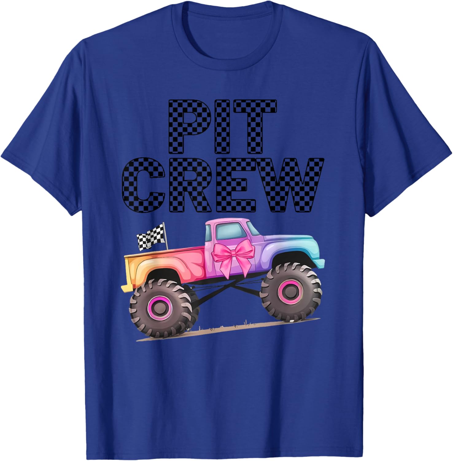 Girls Monster Truck Crew Squad T-Shirt for Truck Lovers and Kids - 11