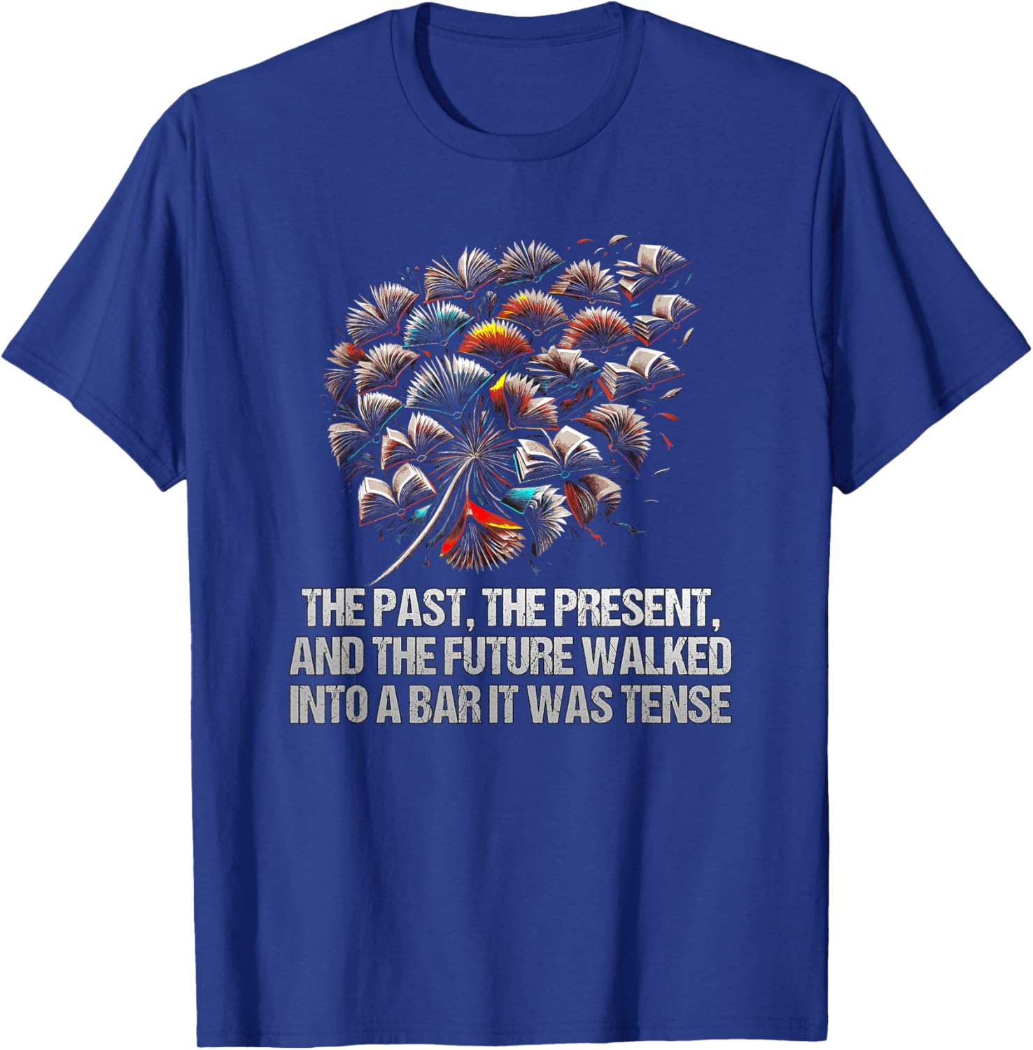 Funny The Past Present Future Walked Into A Bar T-Shirt for All Occasions - 1