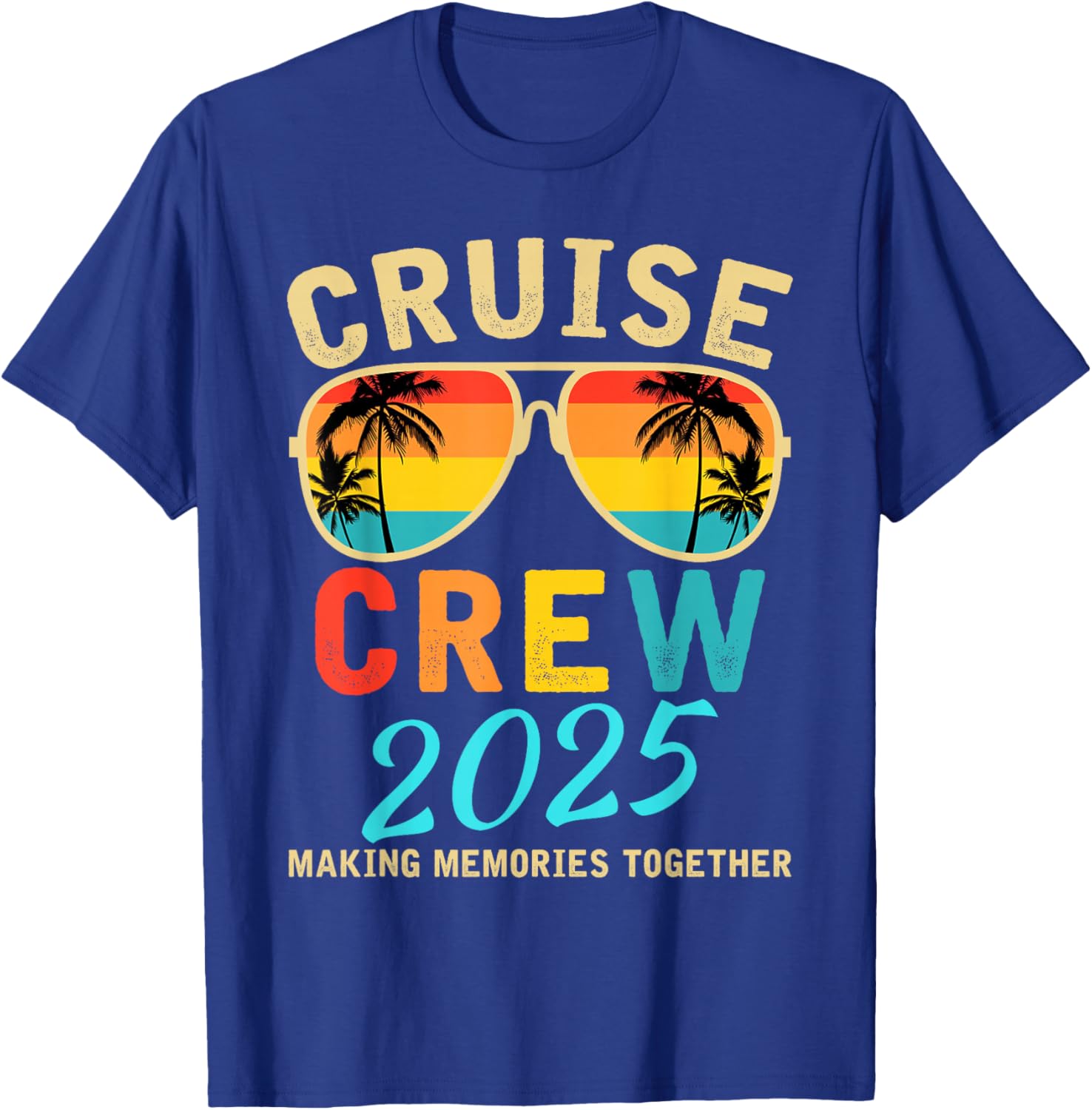 Cruise Crew 2025 Summer Vacation Funny Matching Group T-Shirt - 5