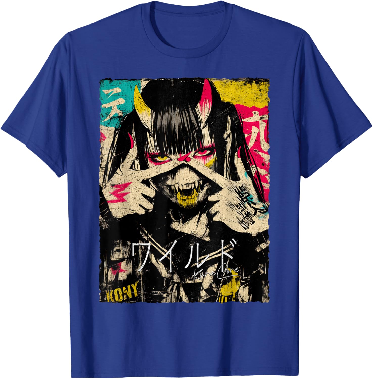 Japanese Cyberpunk Y2K Retro Techwear Anime T-Shirt for Street Style - 20