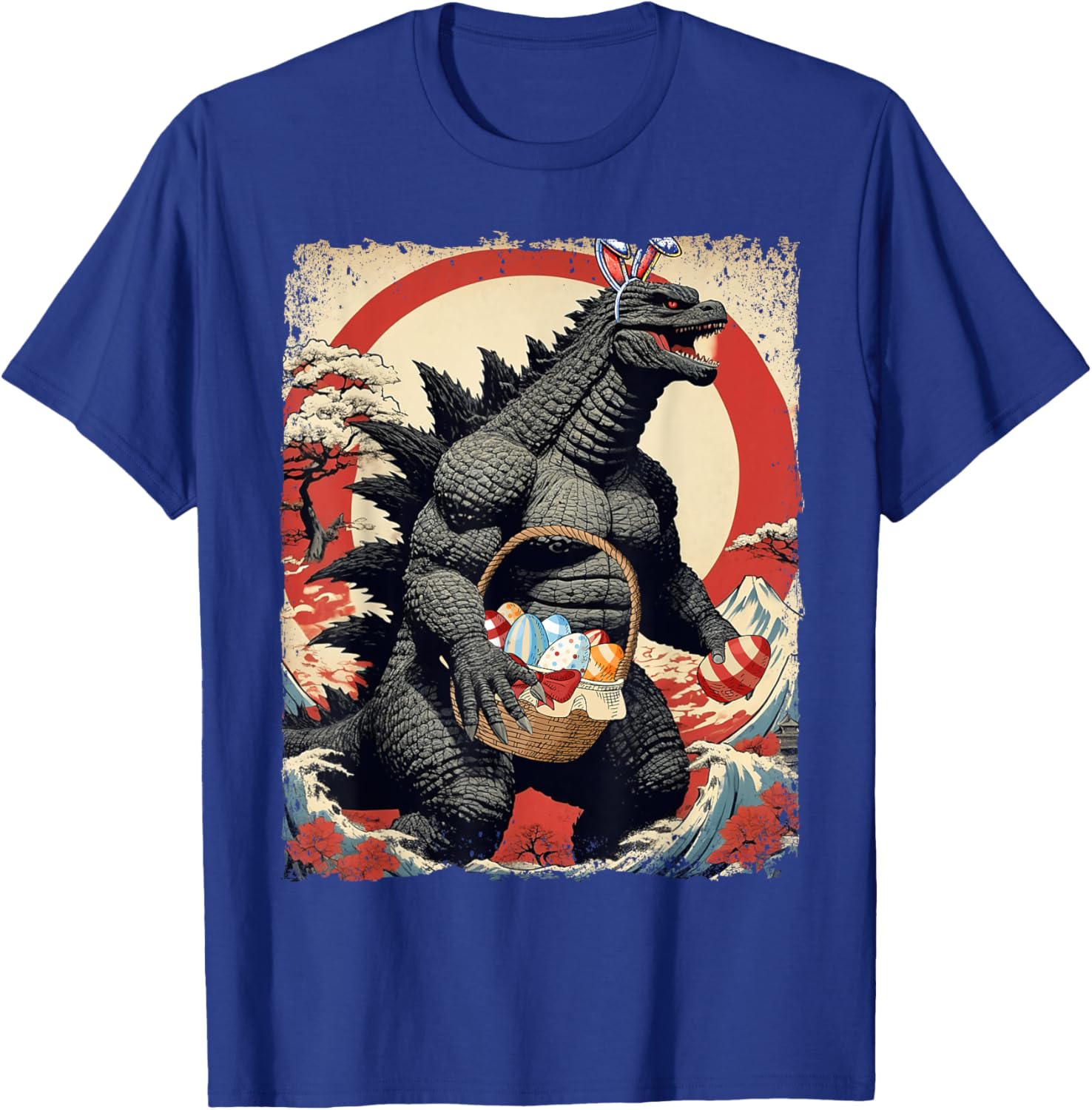 Kaiju Easter Vintage Shirt for Kids featuring Monster Eggs T-Shirt - 11