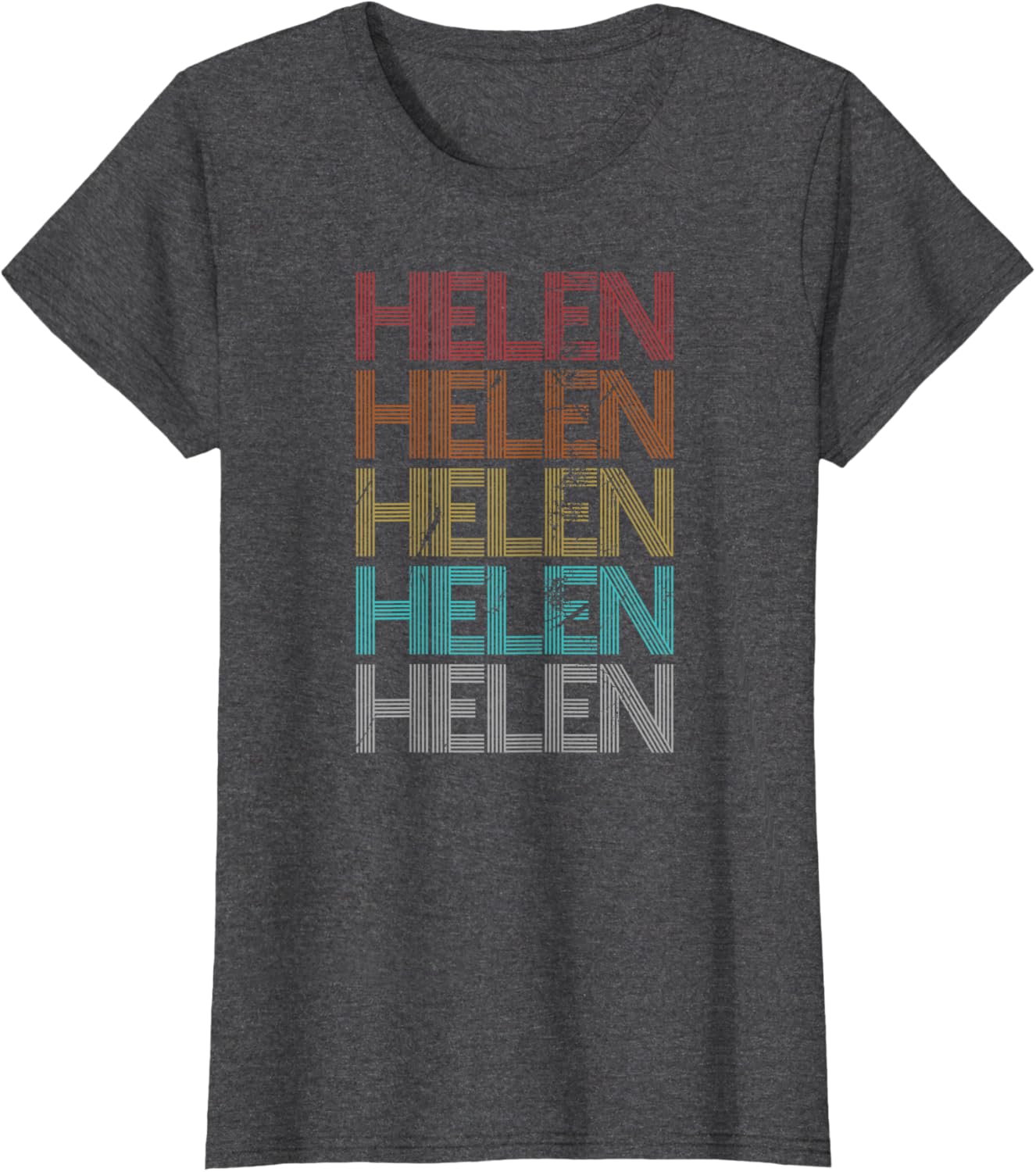 Retro Vintage Helen T-Shirt for Stylish Casual Outfits and Everyday Wear - 5