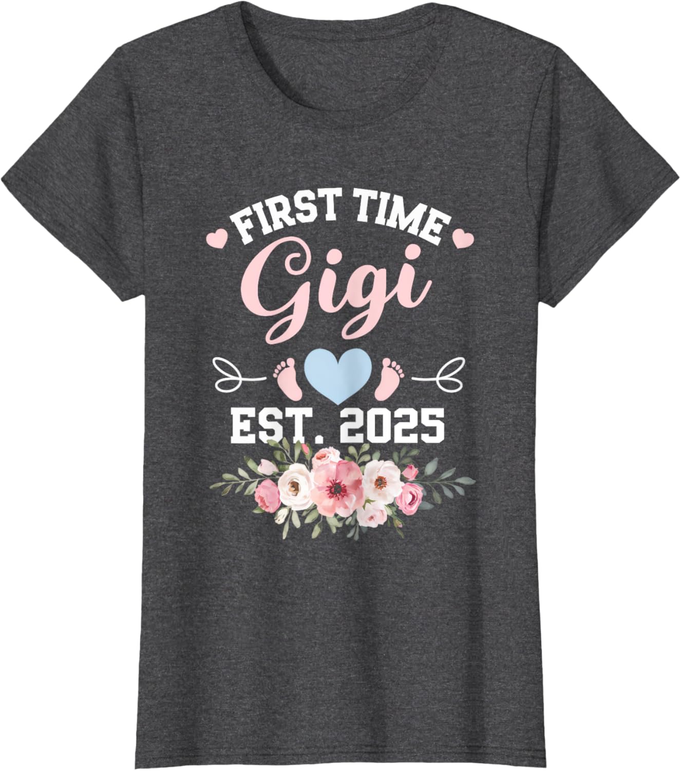 Gigi 2025 Mother's Day T-Shirt for New Moms - Cute Pregnancy Apparel - 16