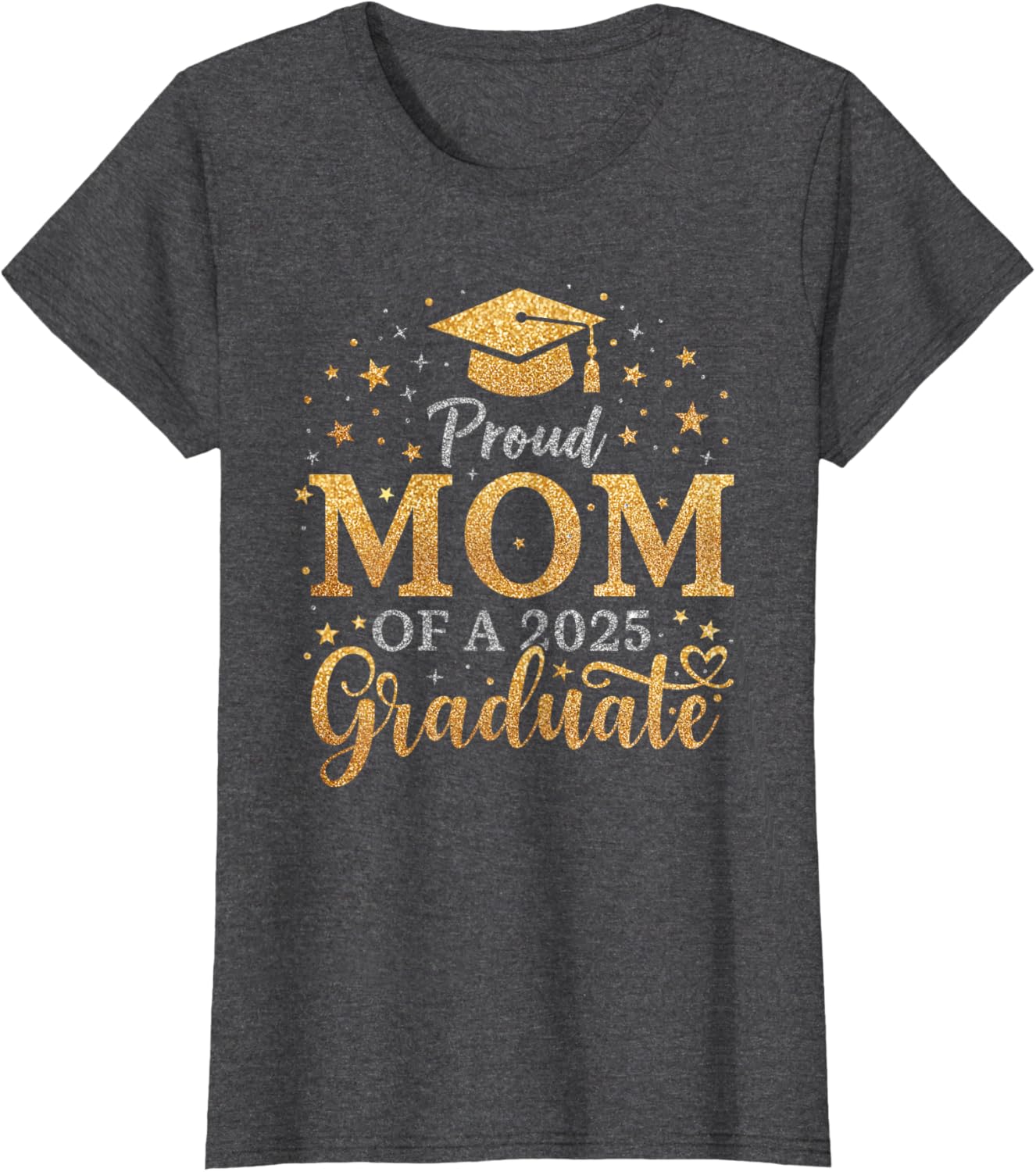 Funny Senior Mom of Class of 2025 Graduate T-Shirt for Proud Moms - 3