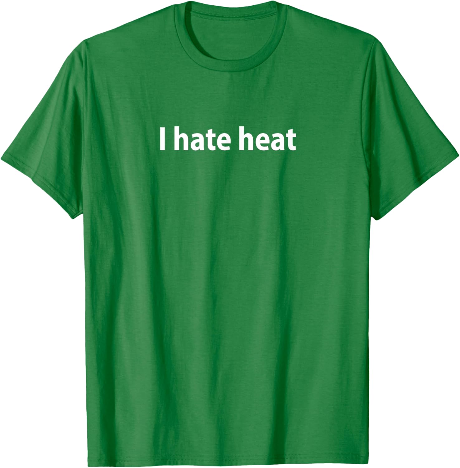 Funny I Hate Heat T-Shirt for Cool Comfort - Perfect Summer Attire - 3