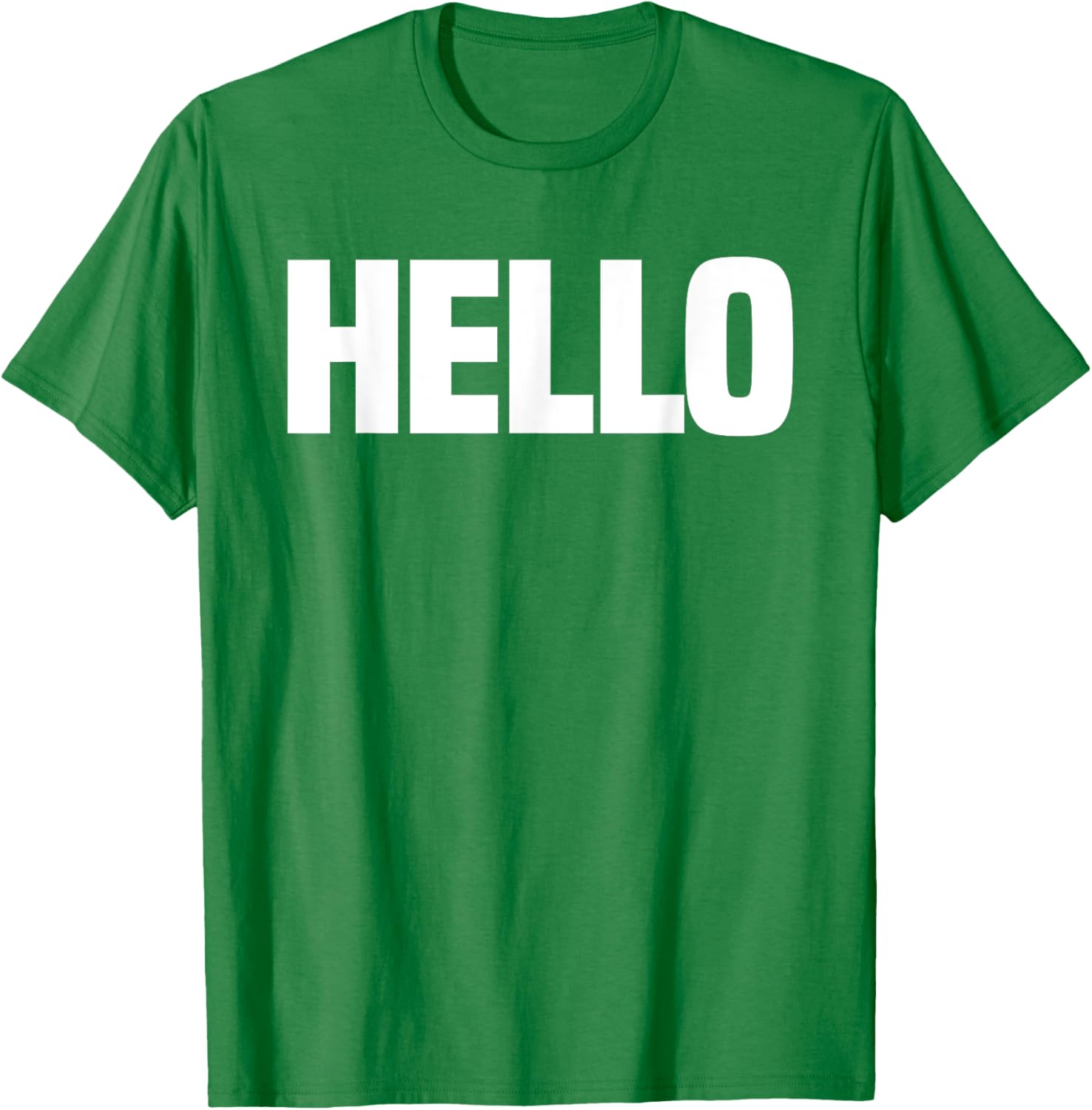Hello Shirt - Fun and Friendly Greeting T-Shirt for Casual Wear - 24