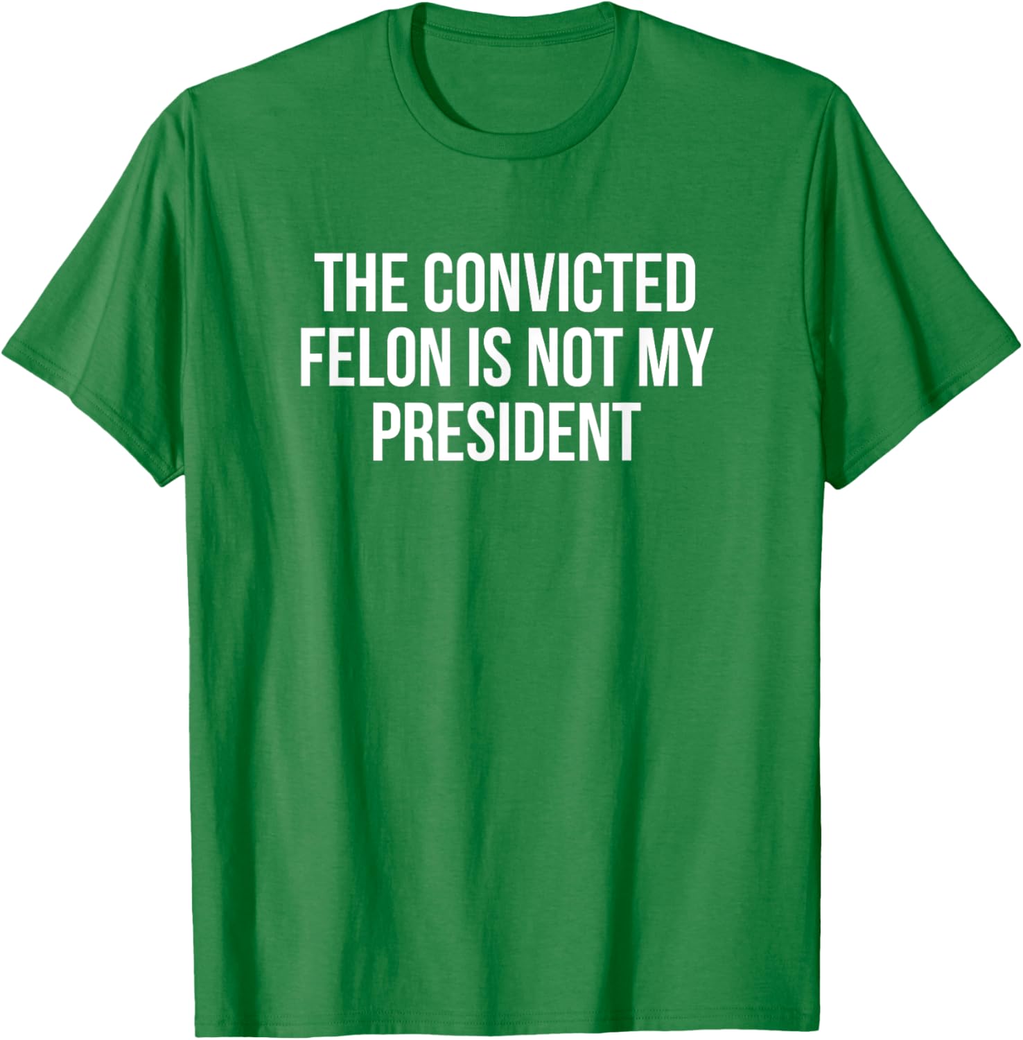Funny Convicted Felon T-Shirt Statement Shirt for Protest Enthusiasts - 5