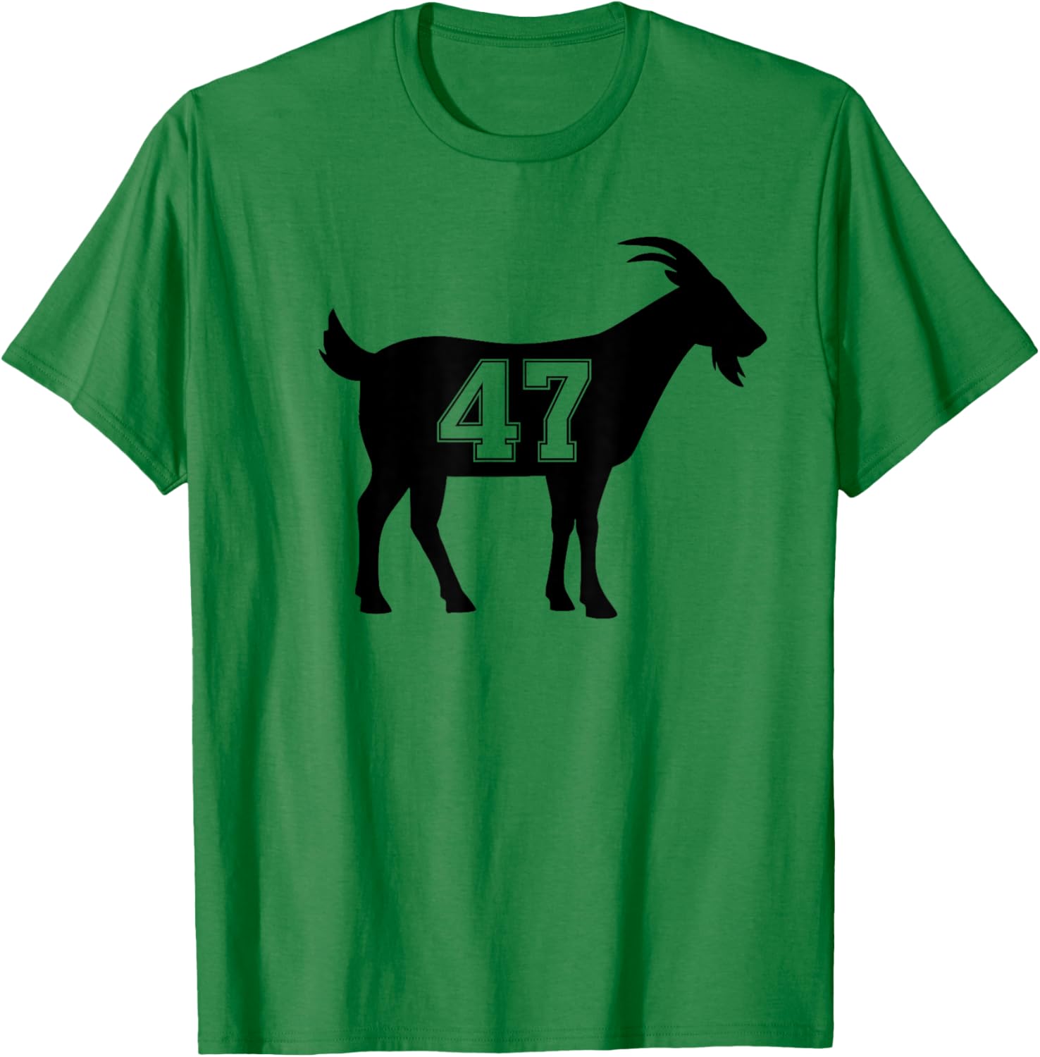 Funny Goat 47 Trump T-Shirt for Fans of President Trump and Humor - 1