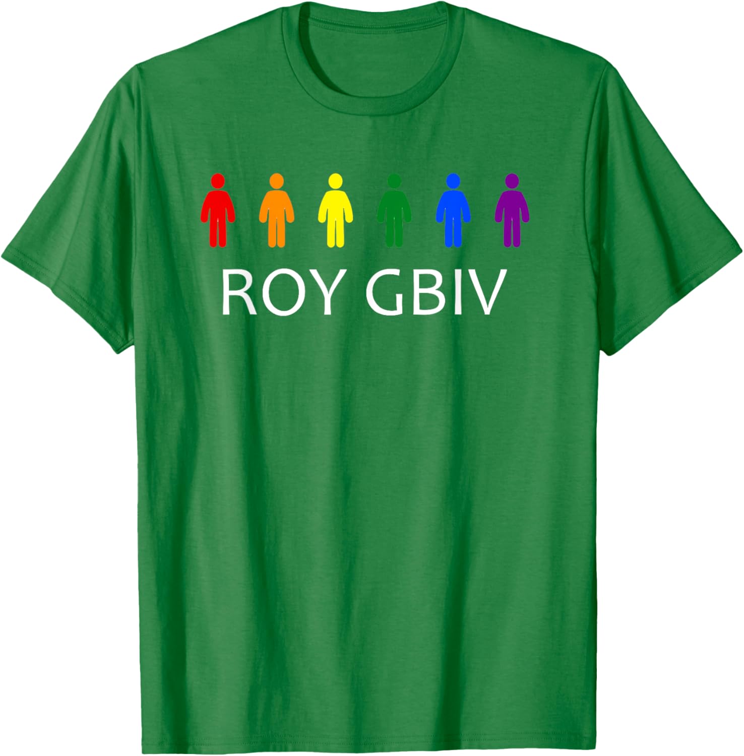 Roy Gbiv Color Spectrum T-Shirt for Vibrant Fashion Lovers - 28