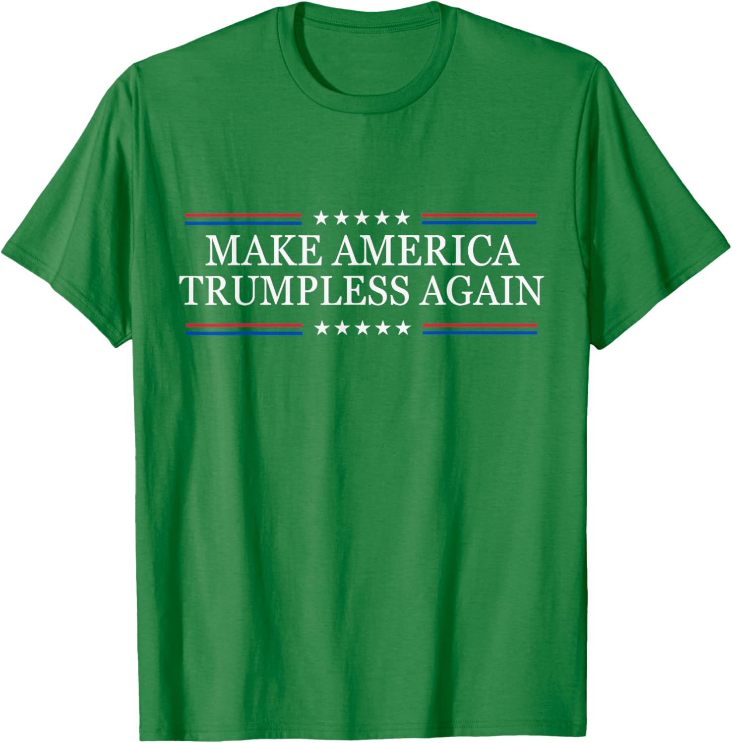 Funny Anti-Trump T-Shirt Make America Trumpless Again for Activists - 3