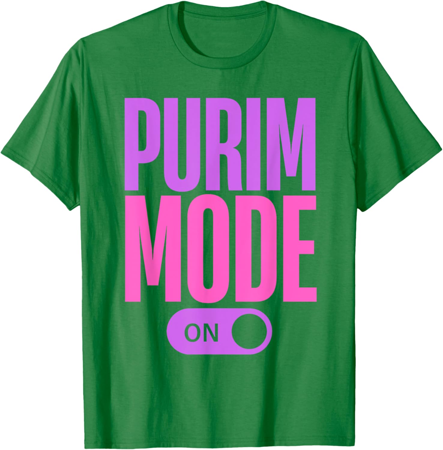 Funny Purim T-Shirt - Purim Mode On Costume for Happy Jewish Celebration - 11