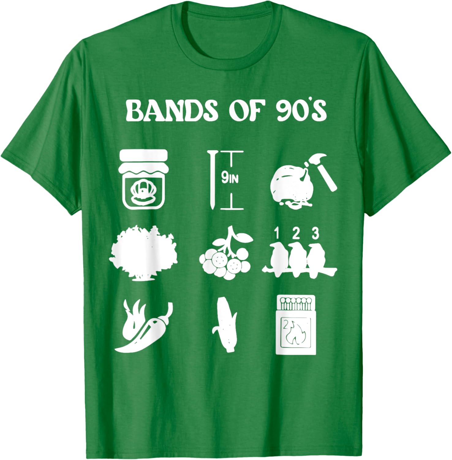 Retro 1990s Bands T-Shirt for 90s Music Lovers - Stylish Vintage Apparel - 2
