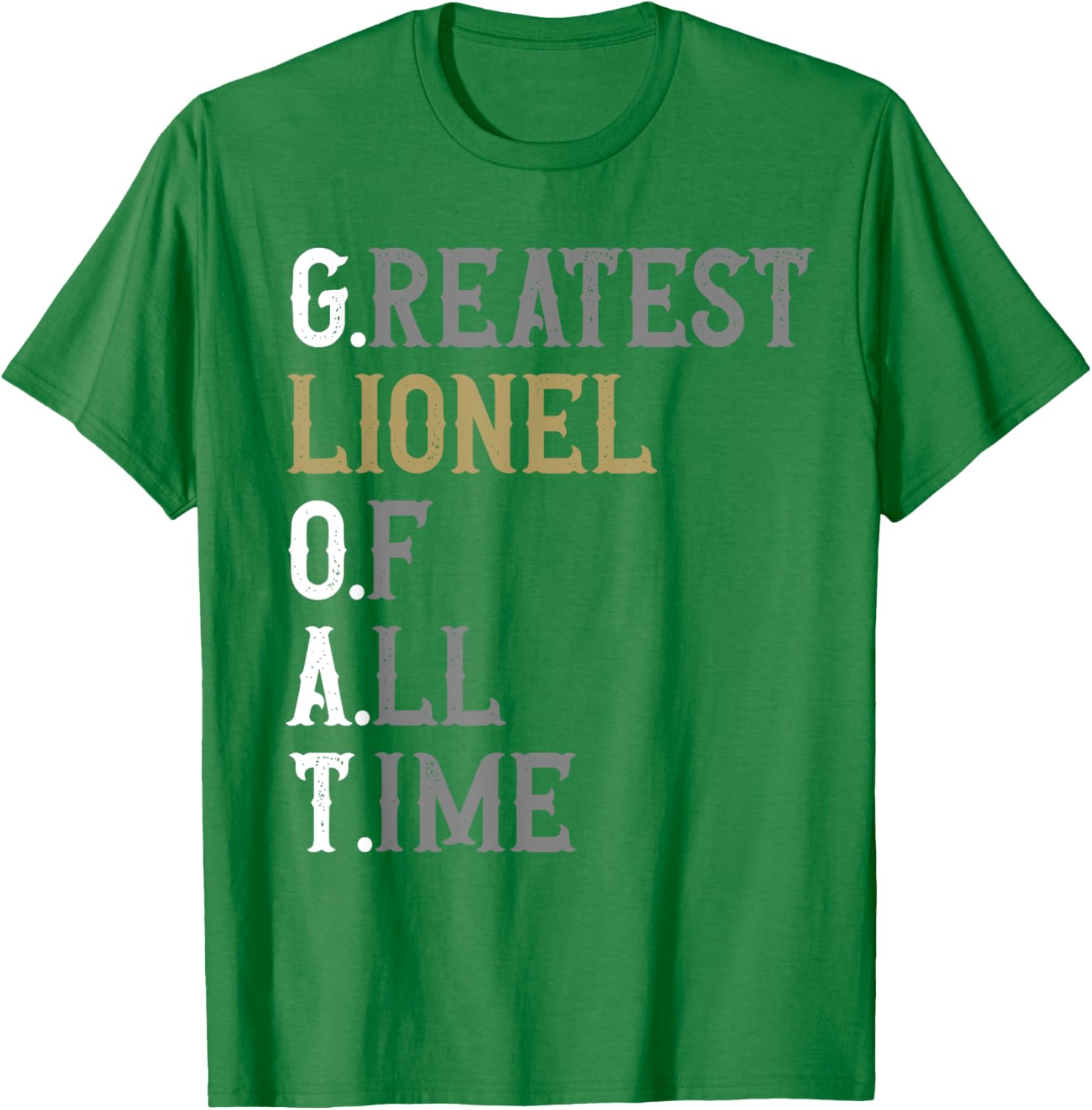 Greatest Lionel T-Shirt GOAT Design Perfect for Fans of Soccer Legends - 10