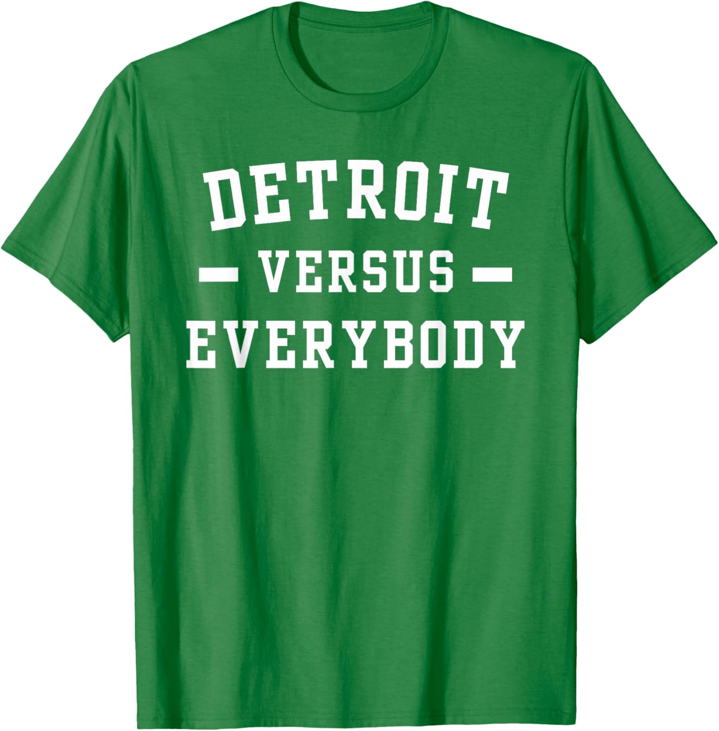 Detroit Versus Everybody Graphic Tee - Stylish Casual Wear for Fans - 4