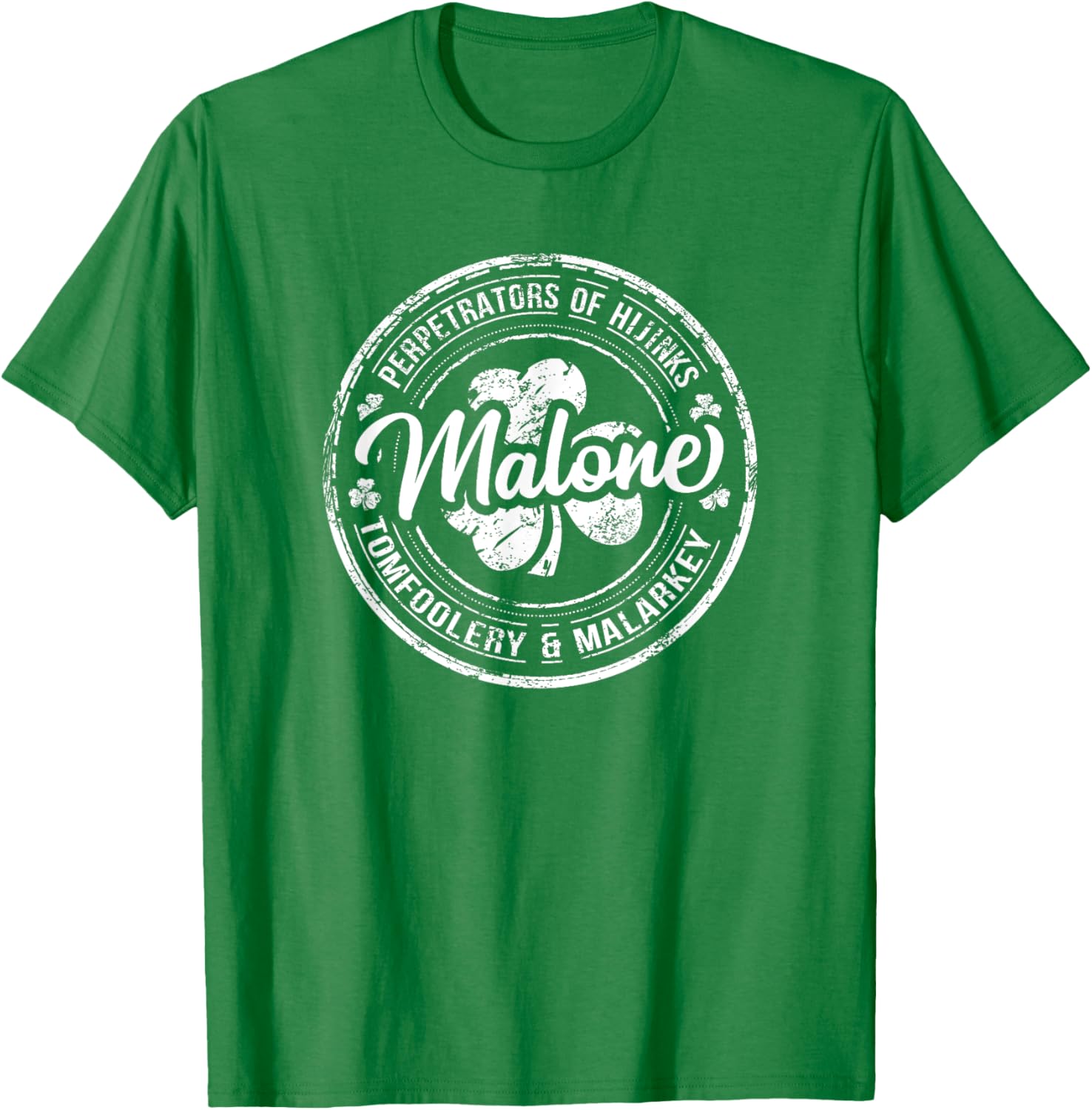 Malone Irish Family Name T-Shirt for Proud Heritage and Style - 1