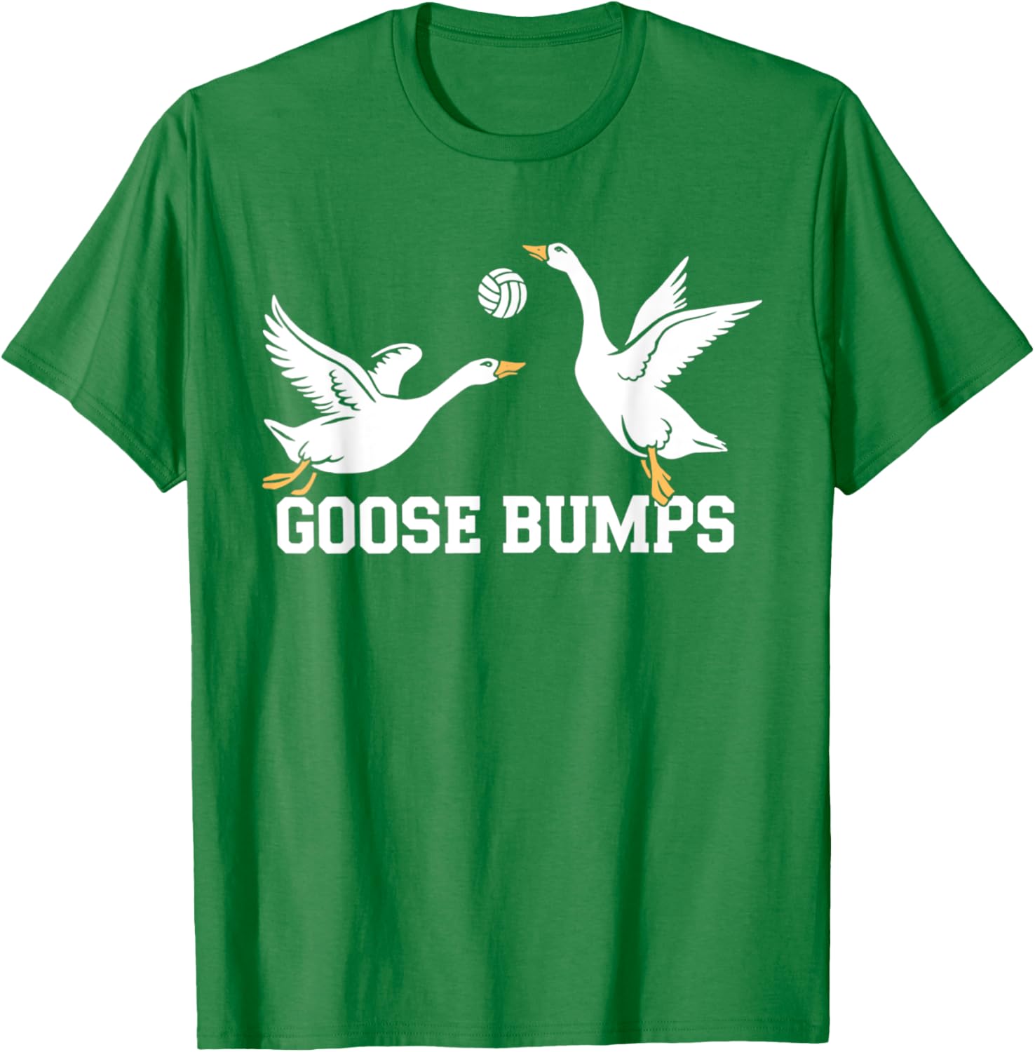 Goose Bumps Volleyball Spike T-Shirt for Sports Lovers and Athletes - 1