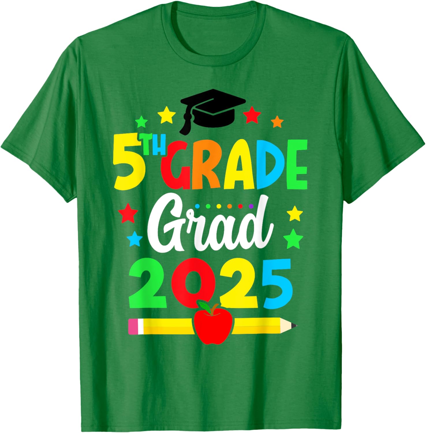 Fifth Grade Graduation 2025 T-Shirt for Young Graduates and Dreamers - 2