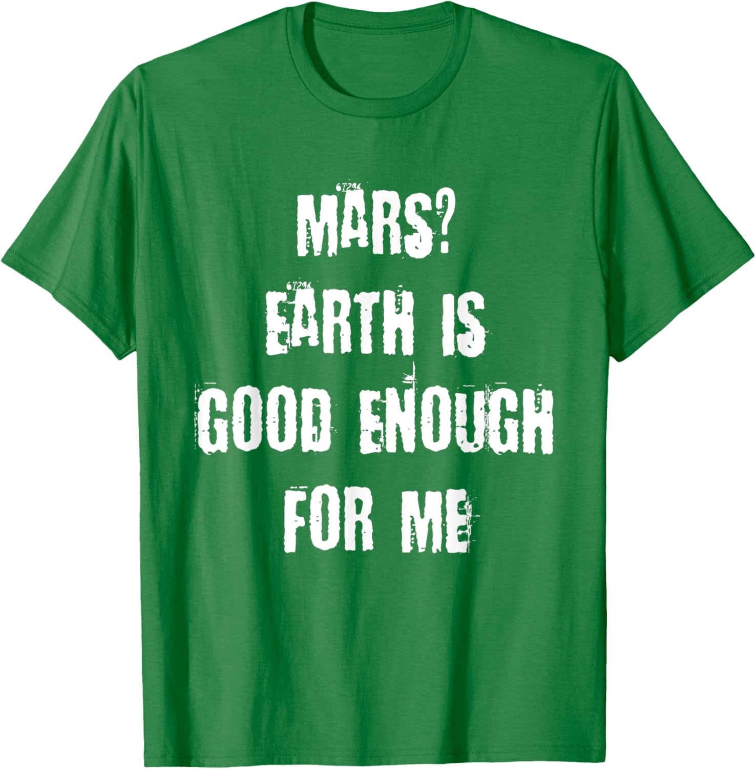 Funny Mars Earth T-Shirt for Space Lovers - Unique Casual Wear - 12