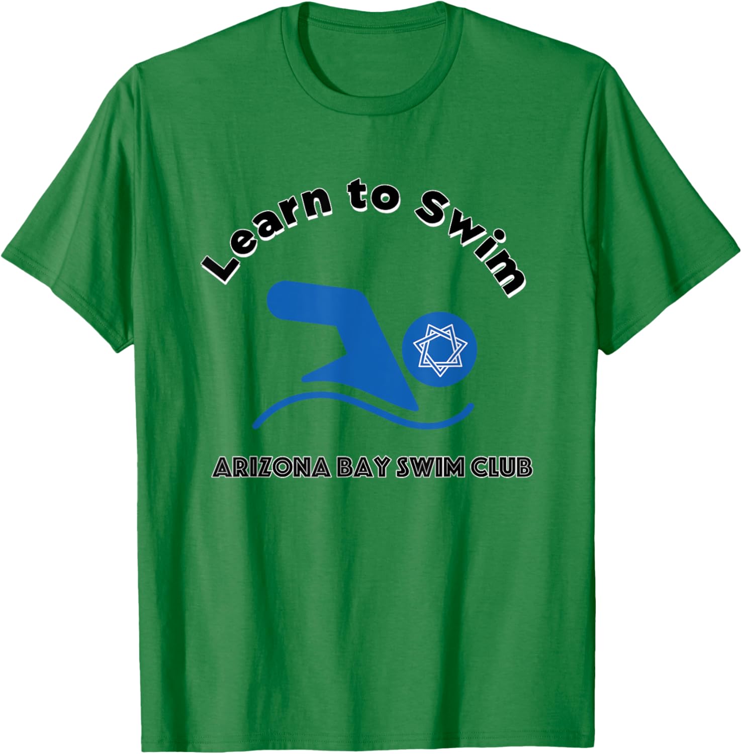 Learn to Swim Club Bay Arizona T-Shirt Fun Summer Swimwear Apparel - 20