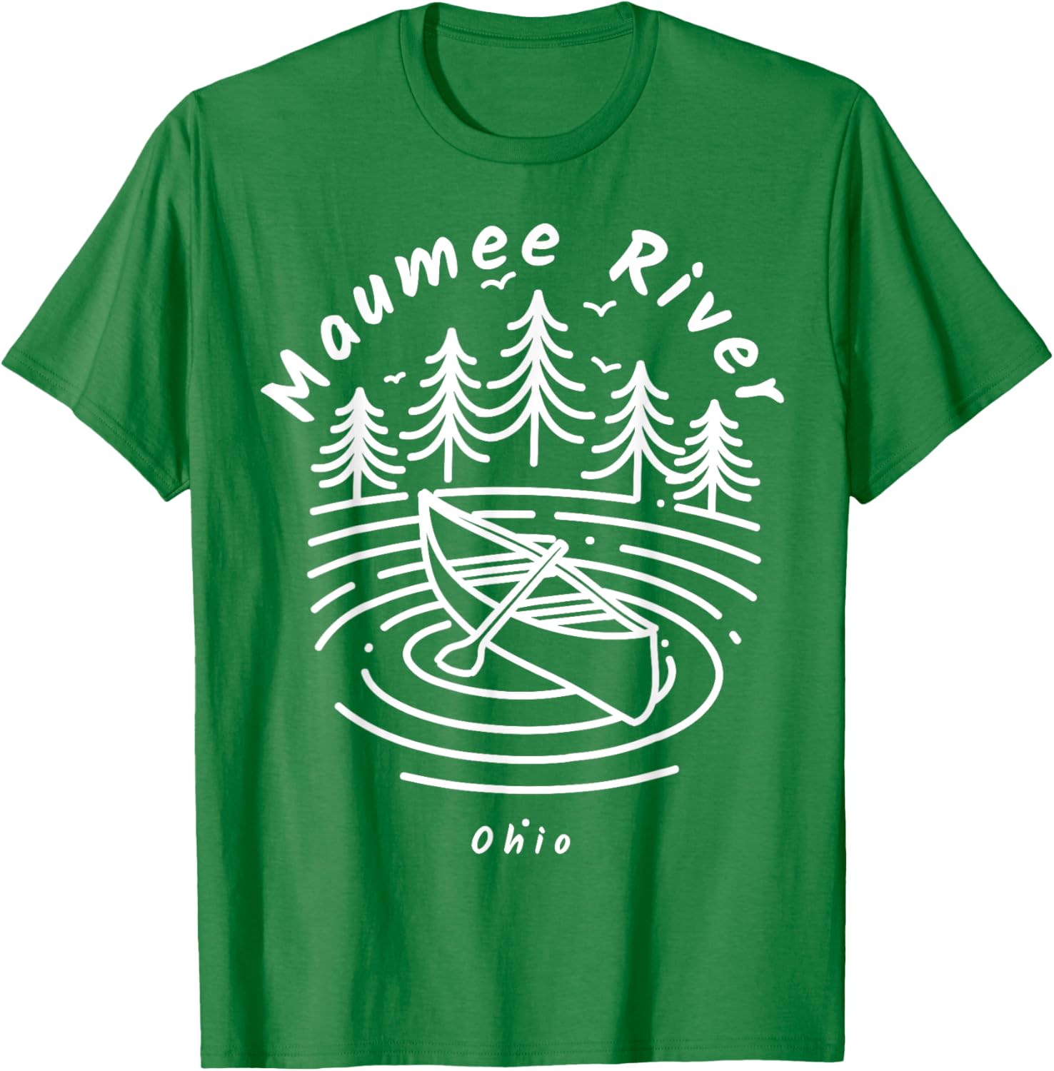 Maumee River Ohio T-Shirt for Nature Lovers and Outdoor Enthusiasts - 4