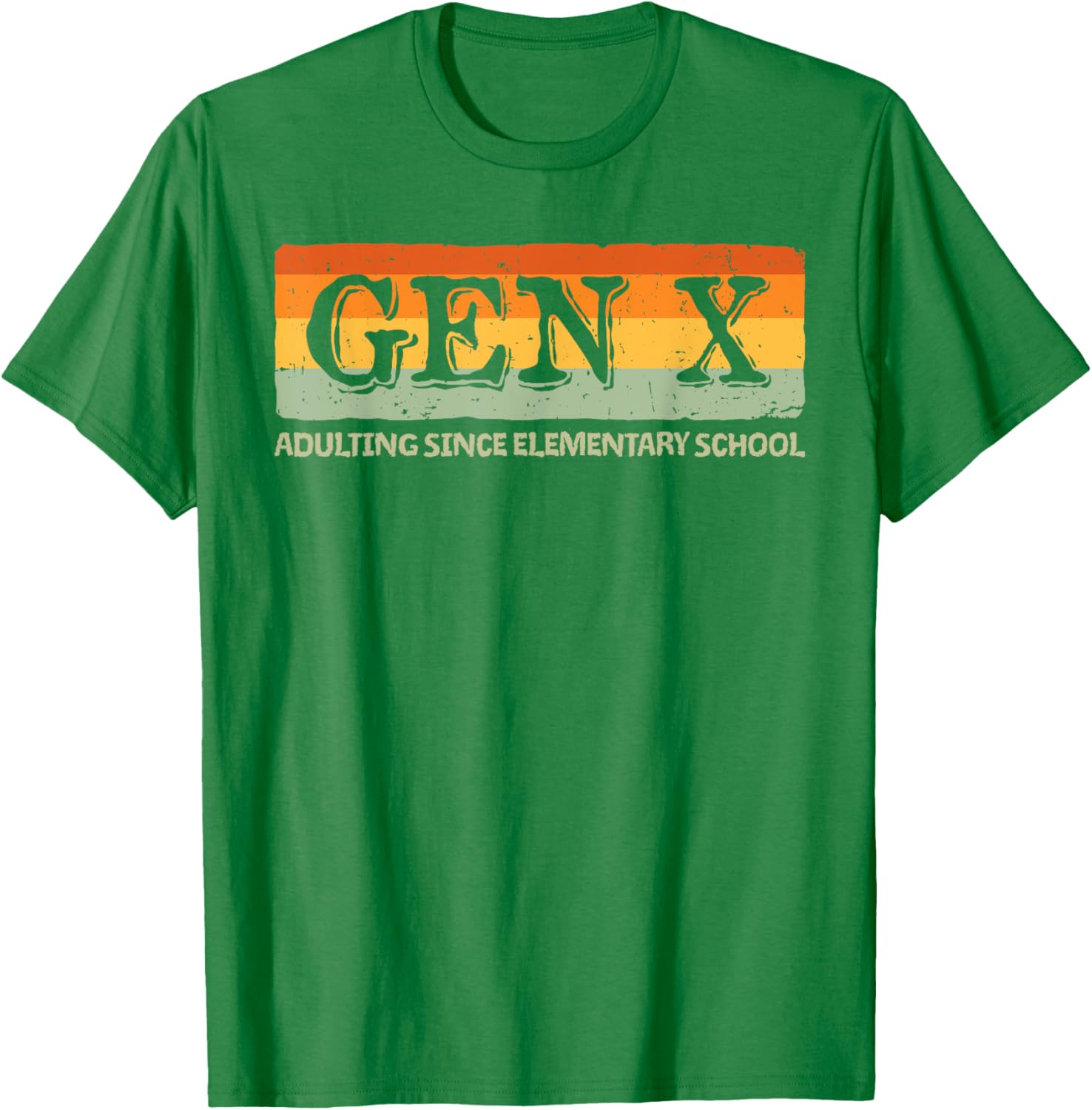 Gen X Adulting Since Elementary School T-Shirt for Nostalgic Style - 3