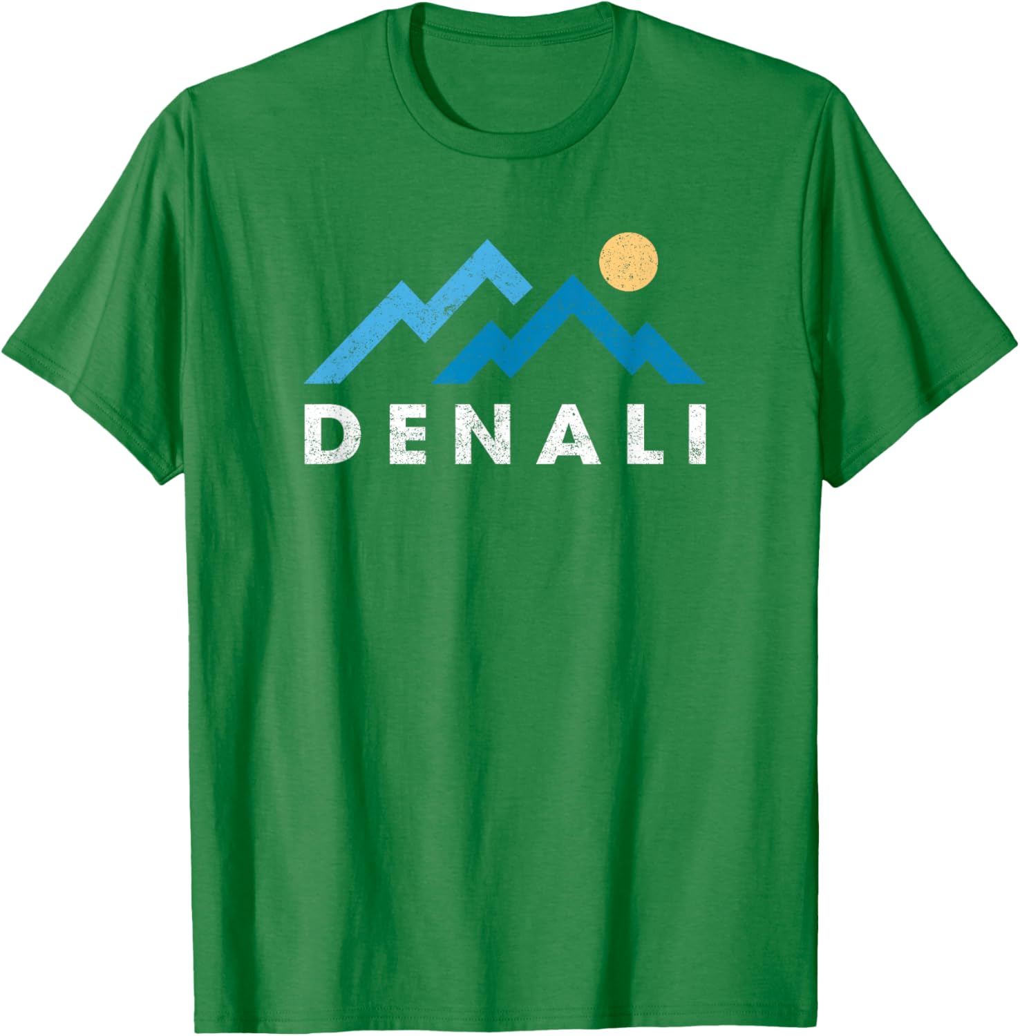 Vintage Denali National Park Mountain Hiking T-Shirt for Outdoor Lovers - 1