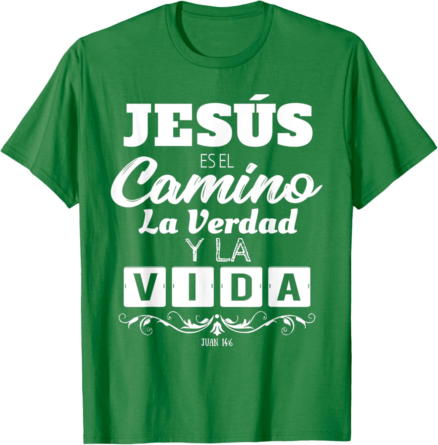 Jesus Is The Way Truth Life Christian Quotes T-Shirt for Believers - 2