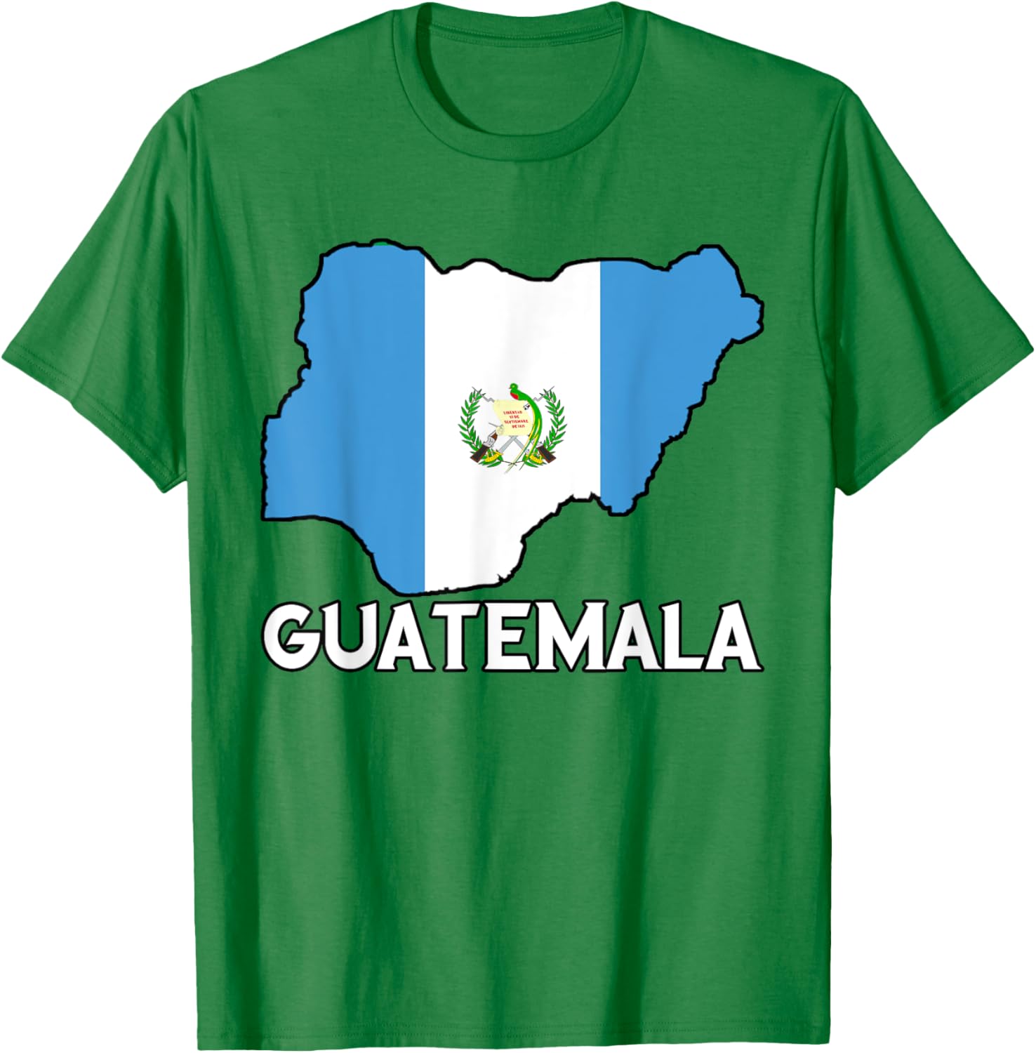 Guatemalan Pride T-Shirt with Flag Map for Cultural Connection - 16