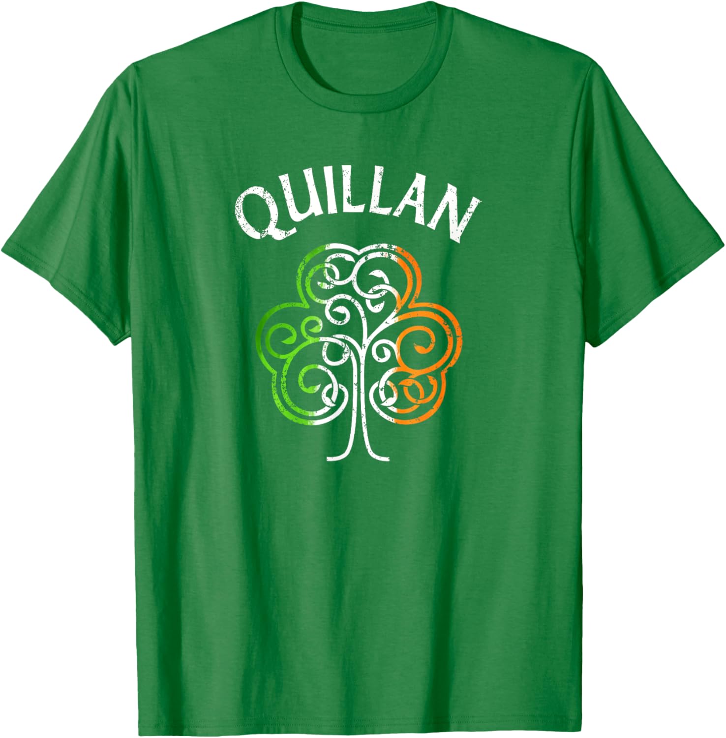 Quillan Irish Family Name T-Shirt for Proud Heritage Enthusiasts - 1