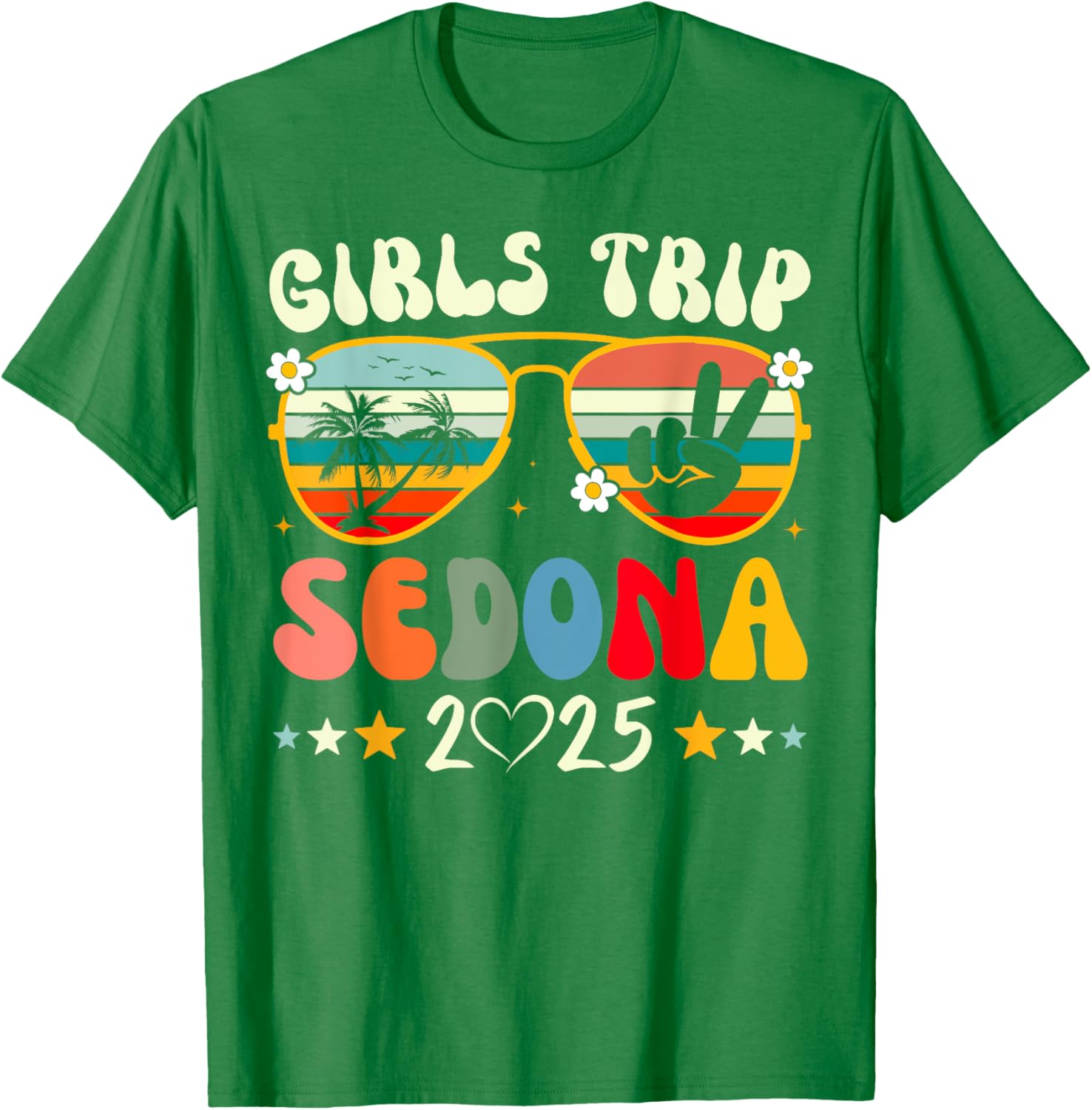 Girls Trip Sedona 2025 Summer Vacation Matching T-Shirt for Fun Times - 5