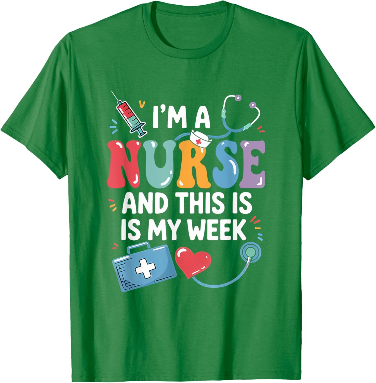 Happy Nurse Week 2025 T-Shirt for Nurses - Celebrate in Style! - 2
