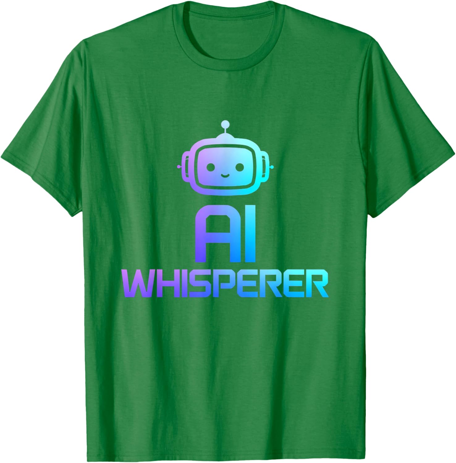 Geeky Tech AI Whisperer T-Shirt - Fun Artificial Intelligence Apparel - 2